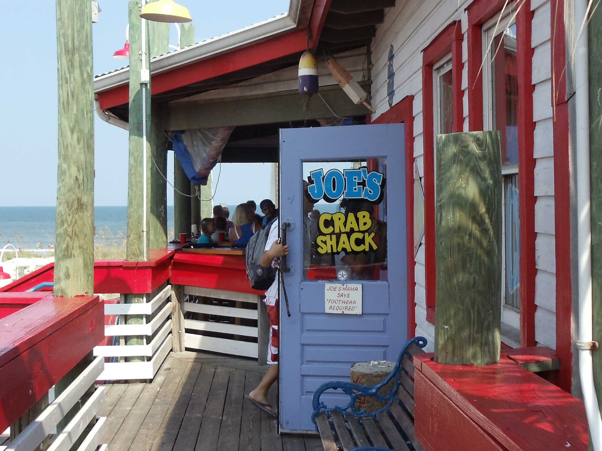 Joe's Crab Shack Entrance