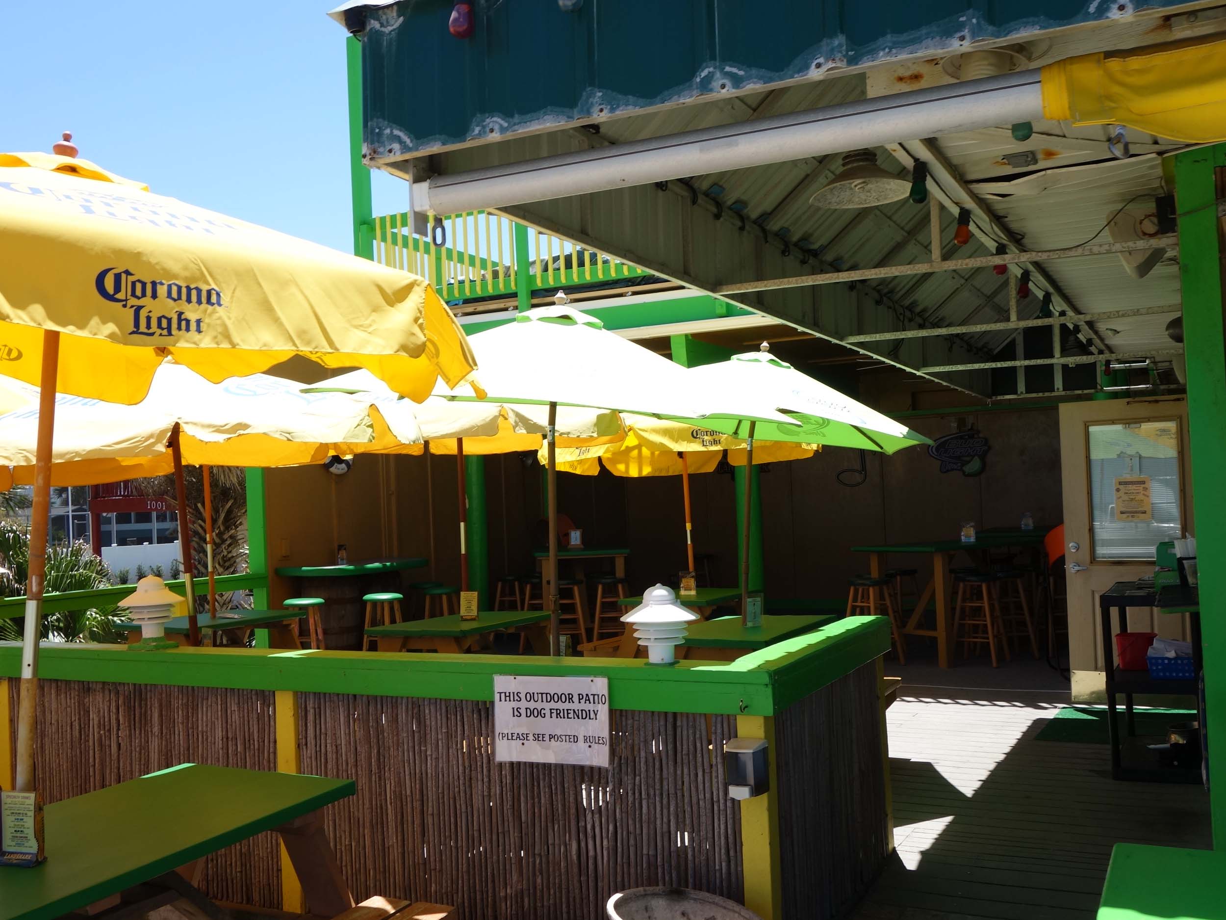 Johnny D's Beach Bar and Grill Patio