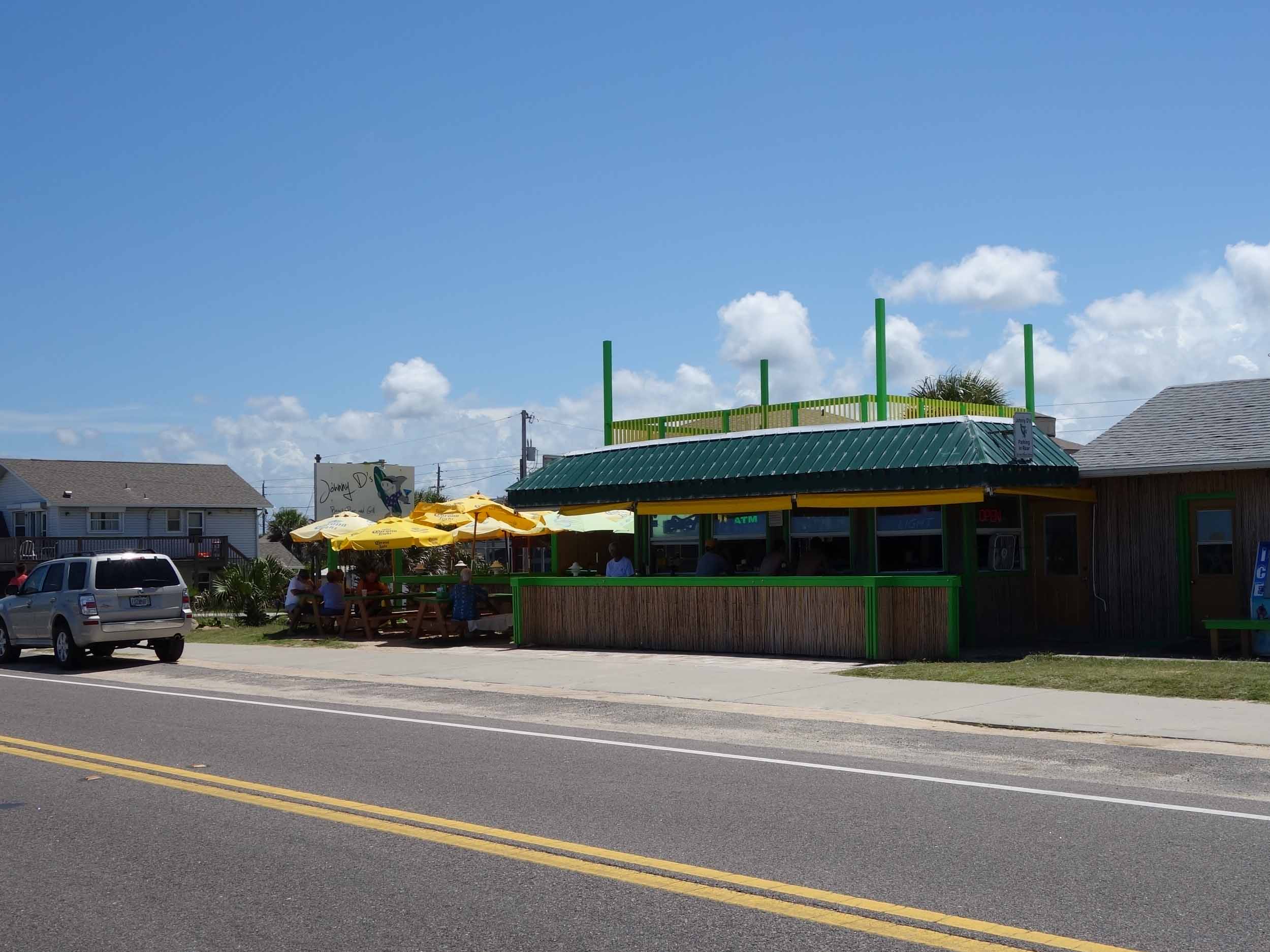 Johnny D's Beach Bar and Grill Exterior