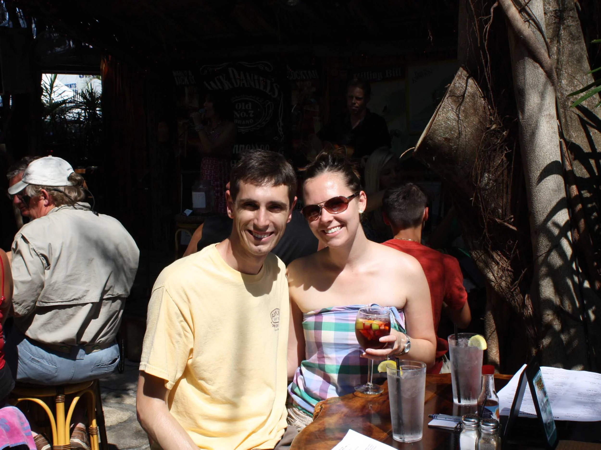 At Guanabana's, one of our favorites!