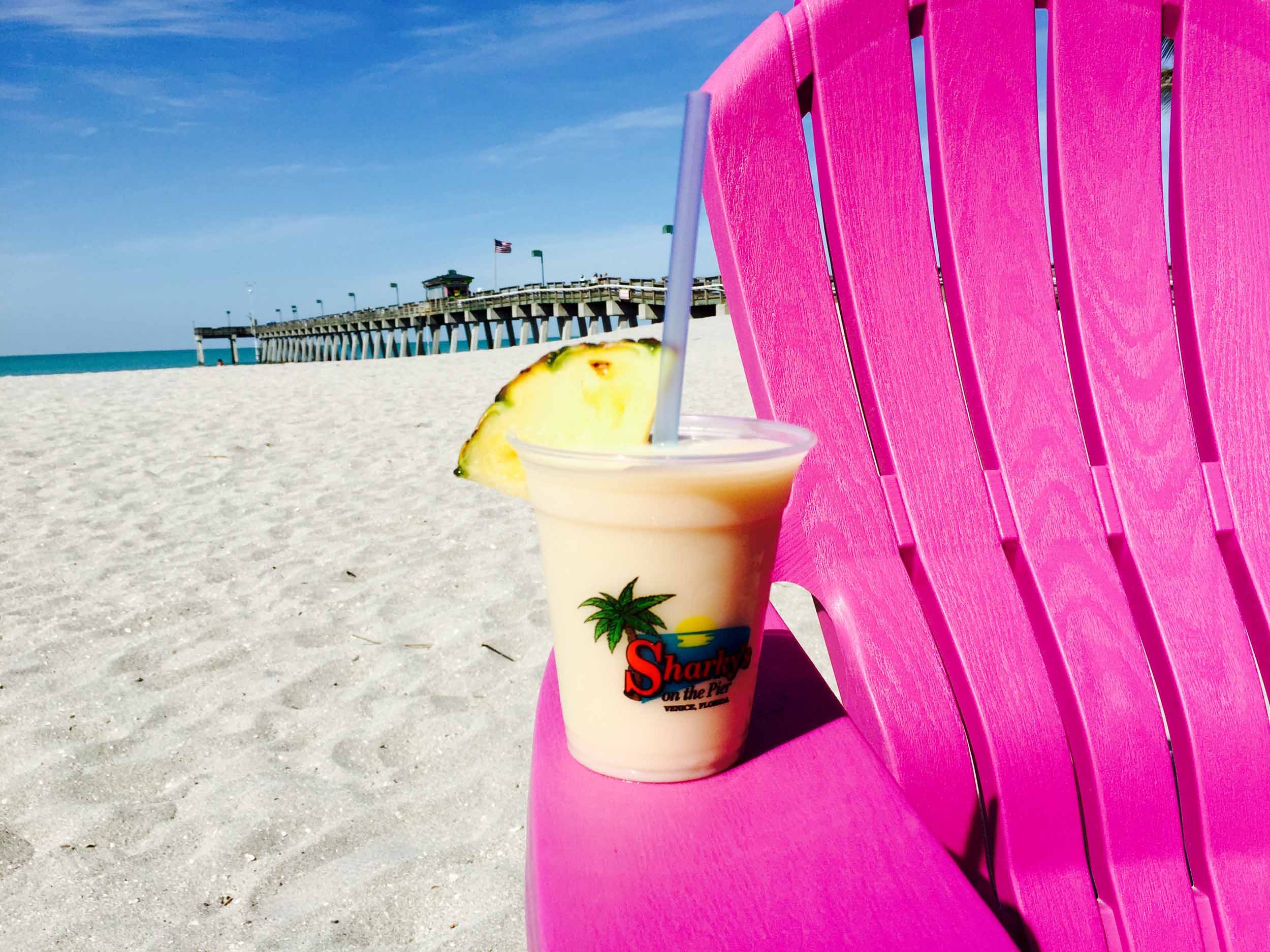 Sharky's on the Pier Pina Colada