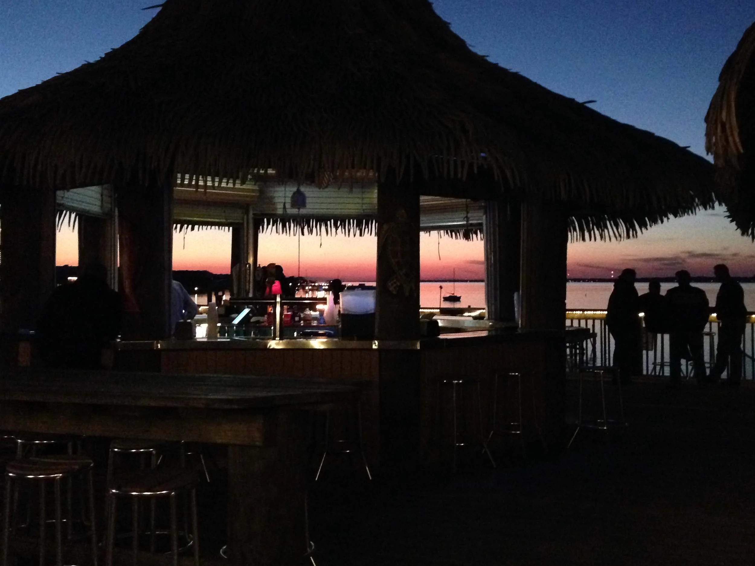 Juana's Pagodas at Sunset