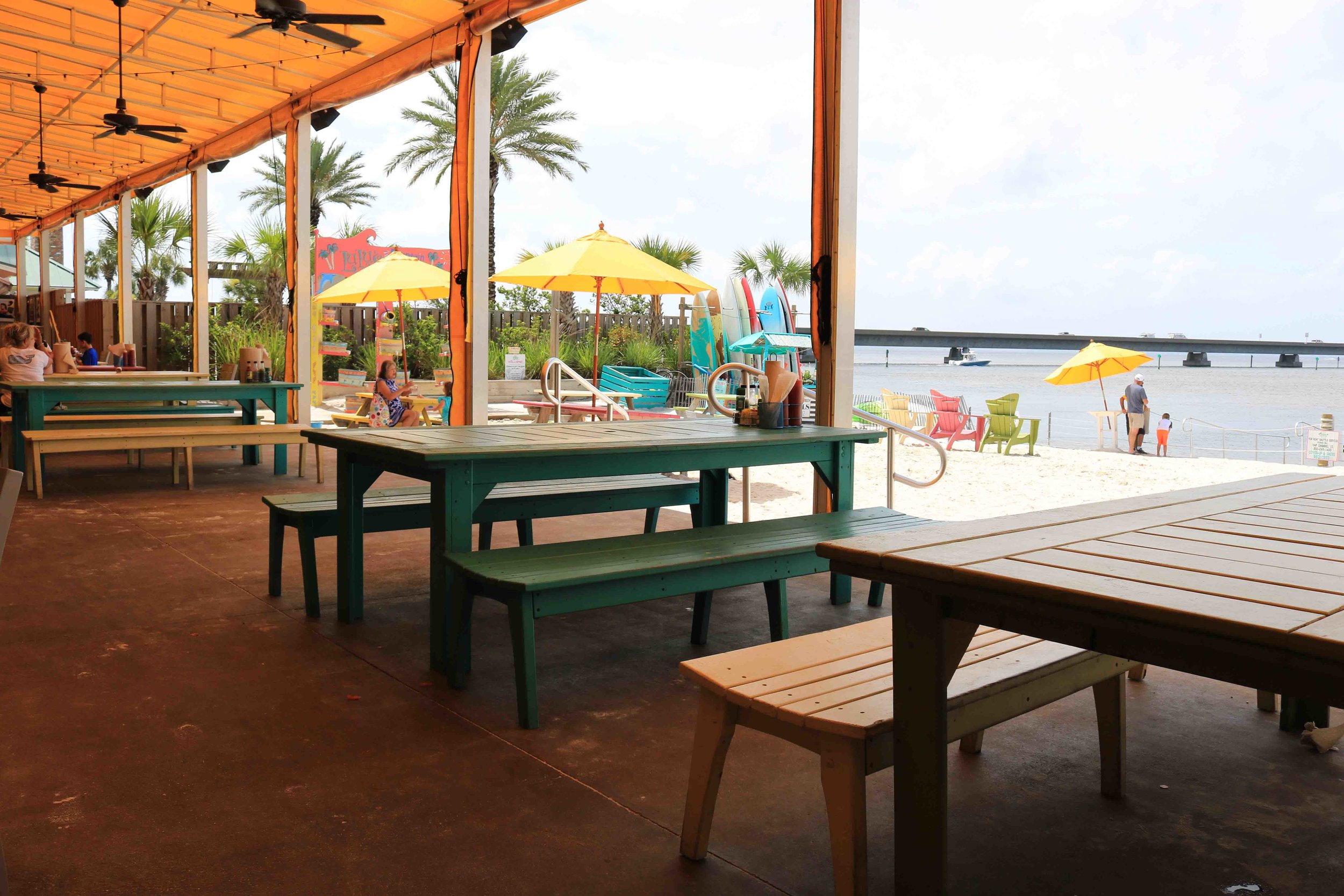 LuLu's Outside Beach Area
