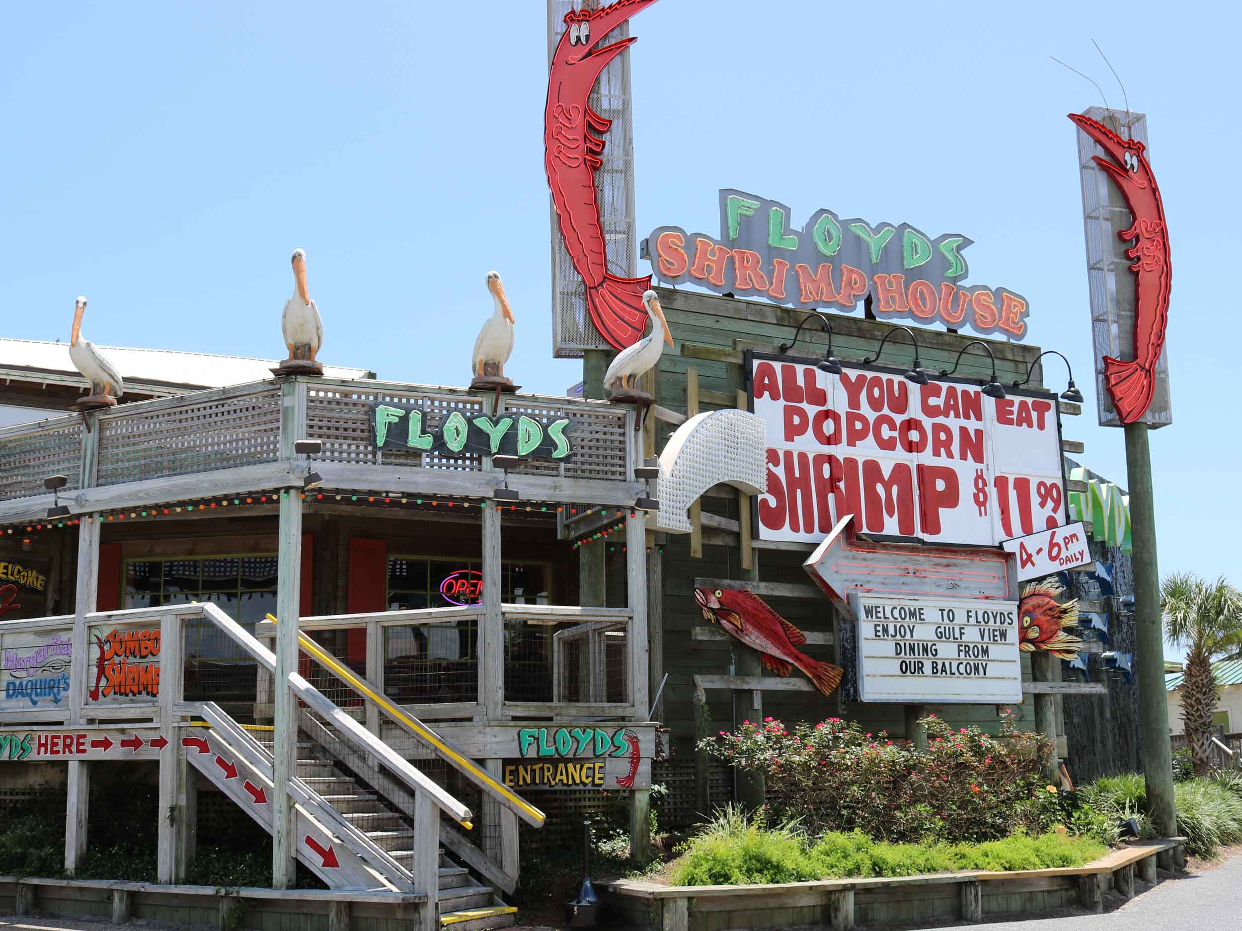 Floyd's Shrimp House Entrance