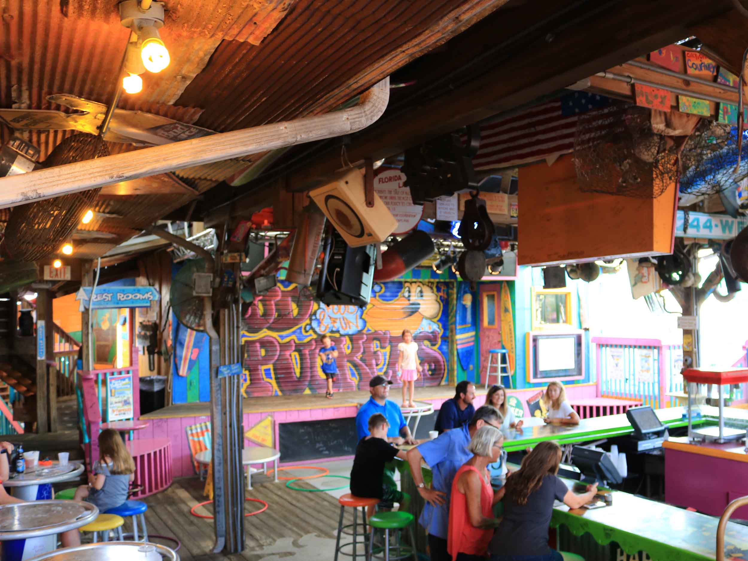 Fudpucker's Indoor Stage