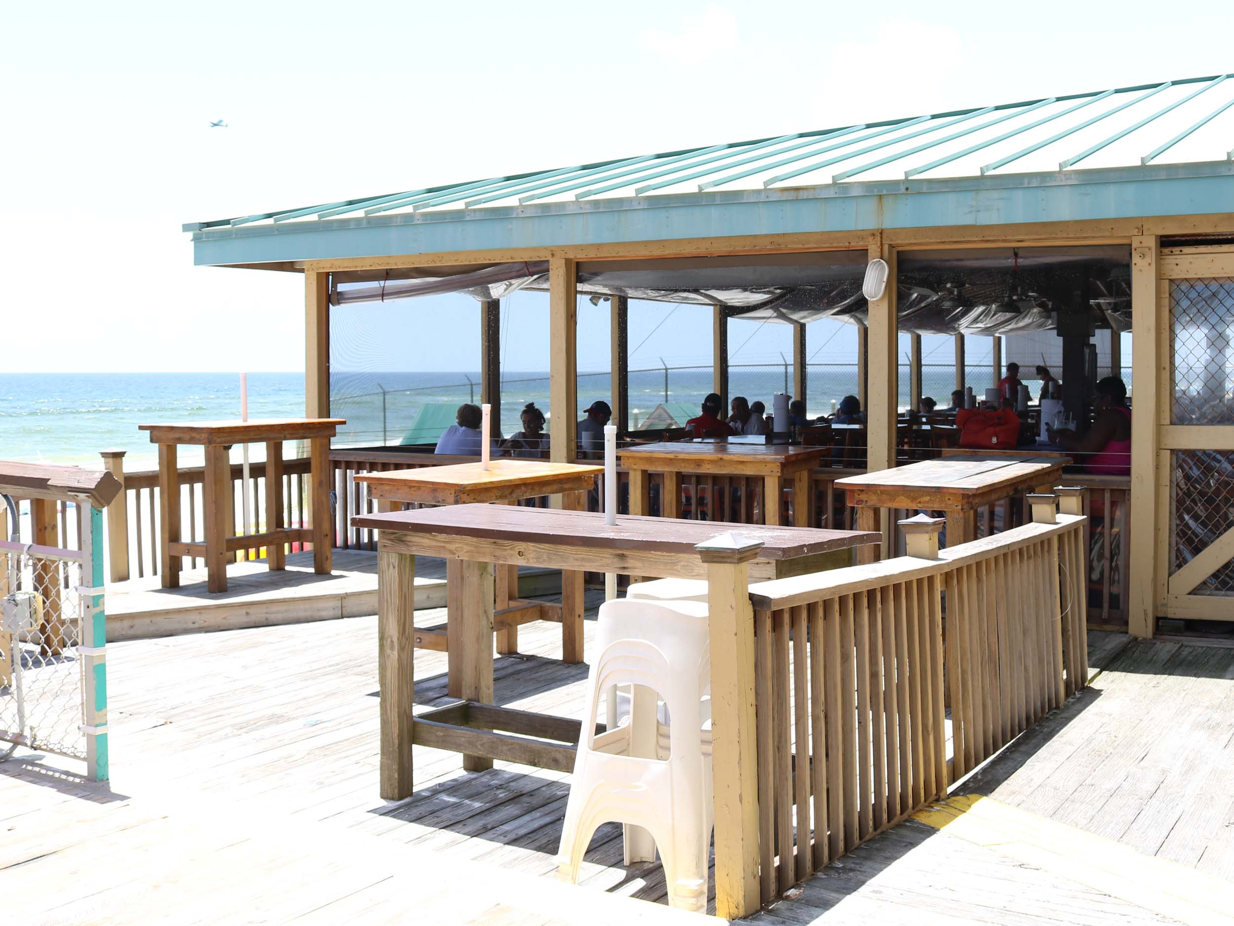 Angler's Patio Seating Area