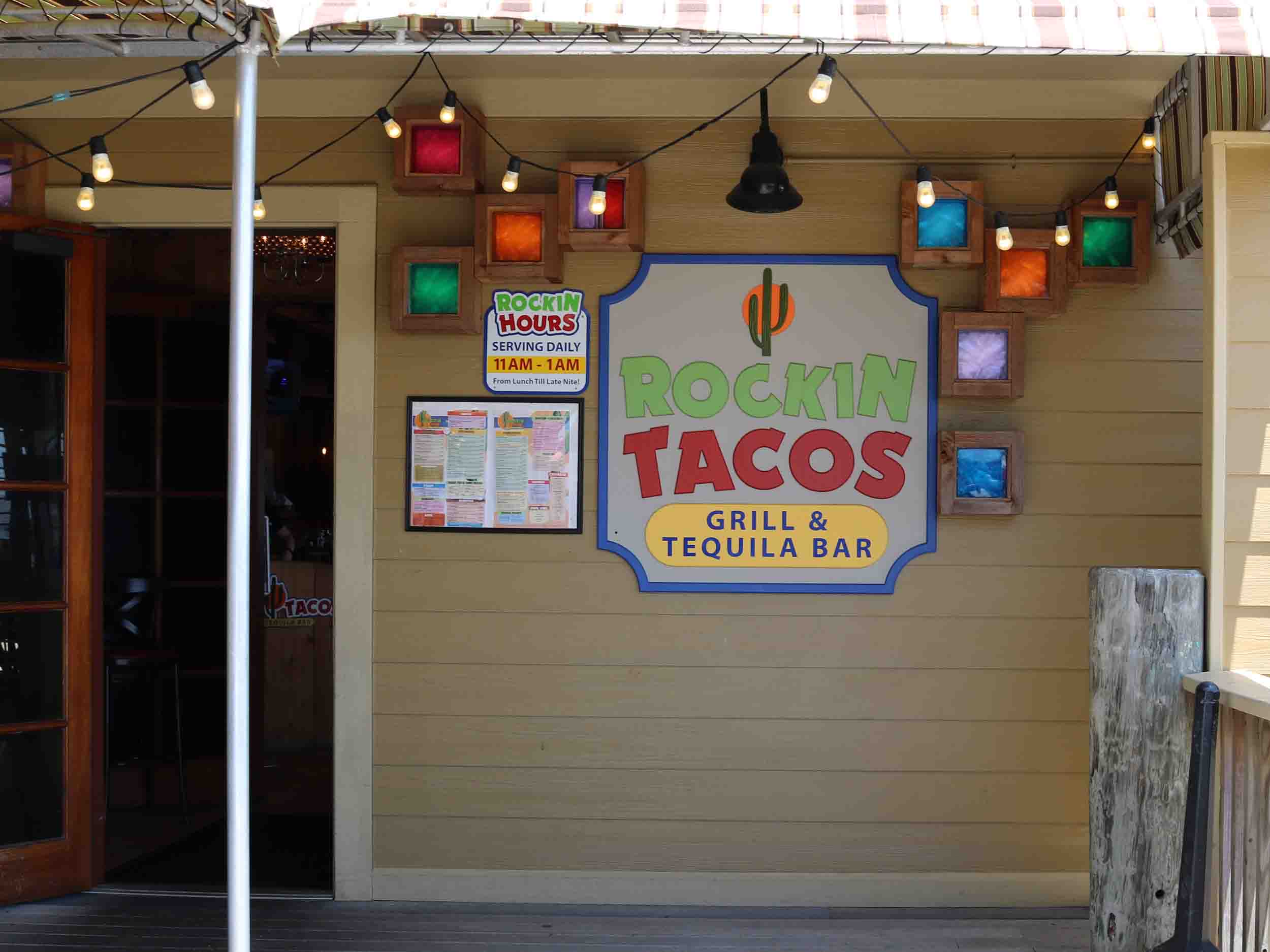Rockin' Tacos Entrance