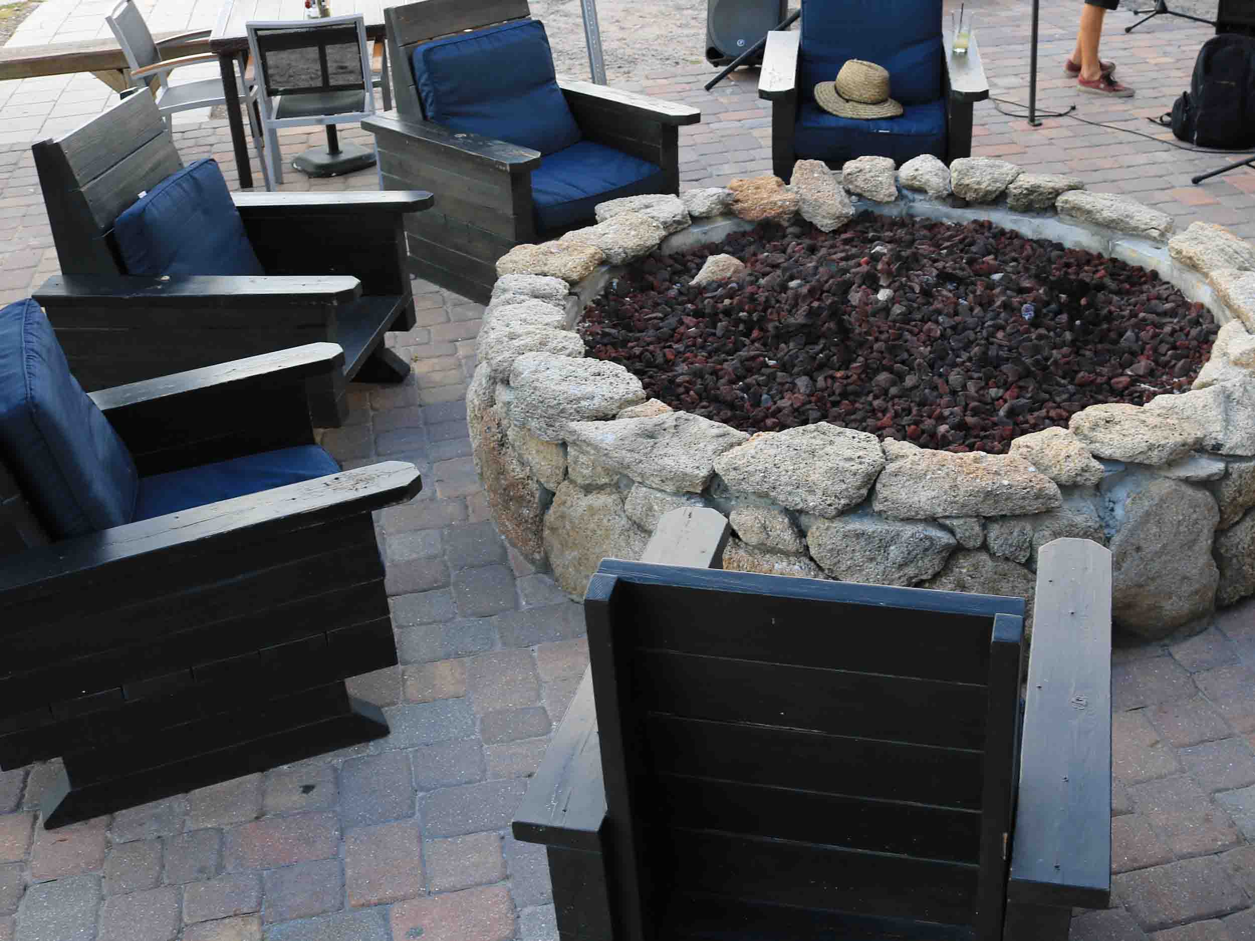 Tortugas Kitchen and Bar Fire Pit