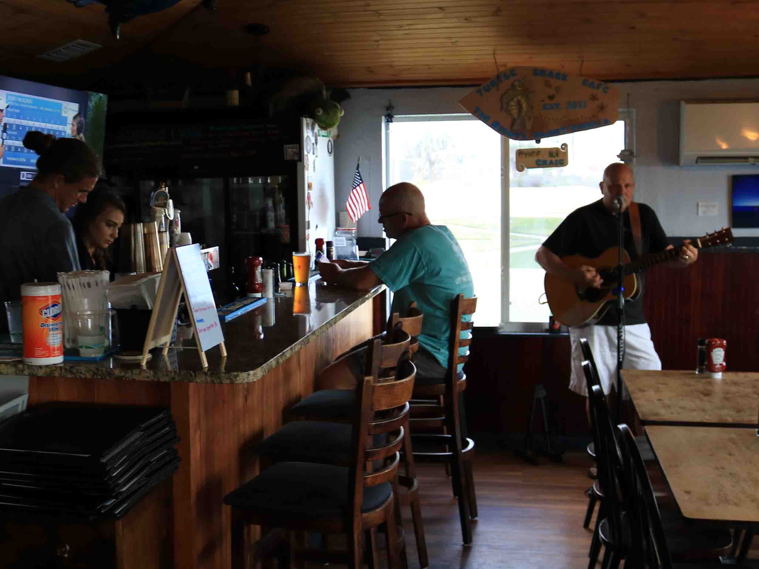 Turtle Shack Interior Bar