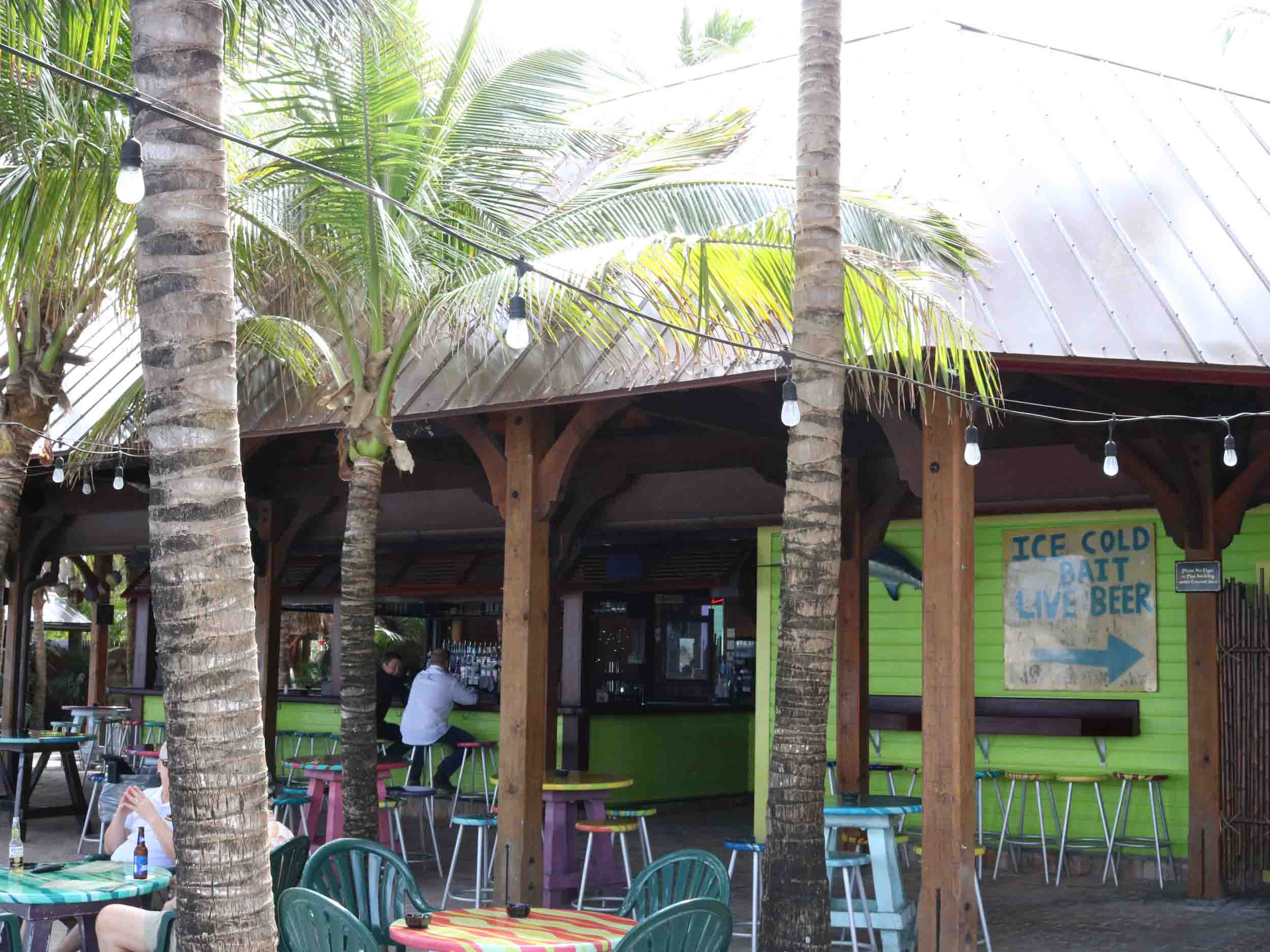 Square Grouper Bar Area