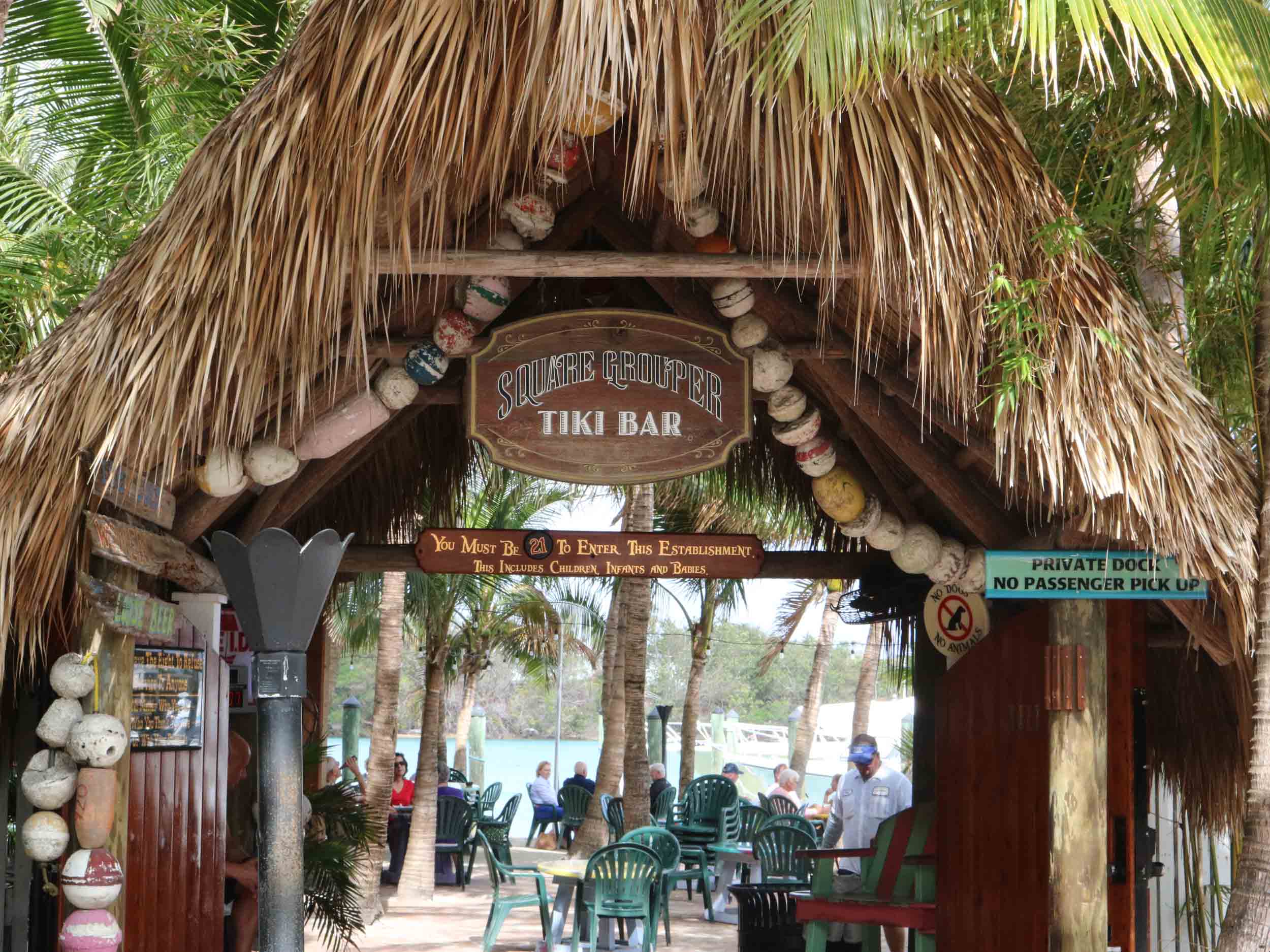 Square Grouper Entrance