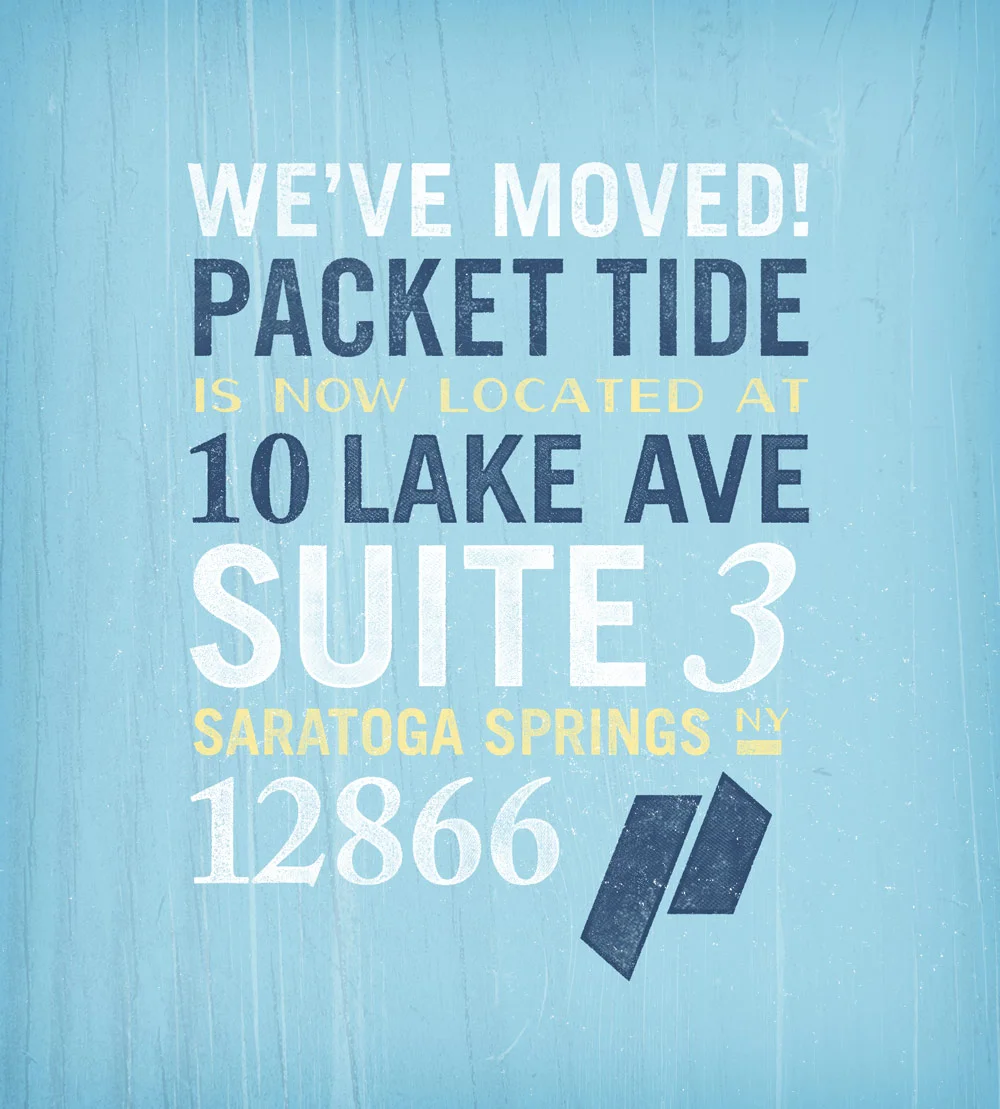 Check out my post about the rad new space at the also rad new Packet Tide blog