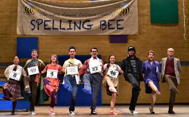 "Jeff Talbott is delightfully droll as the school's vice principal who announces the words to be spelled." -- Desert News