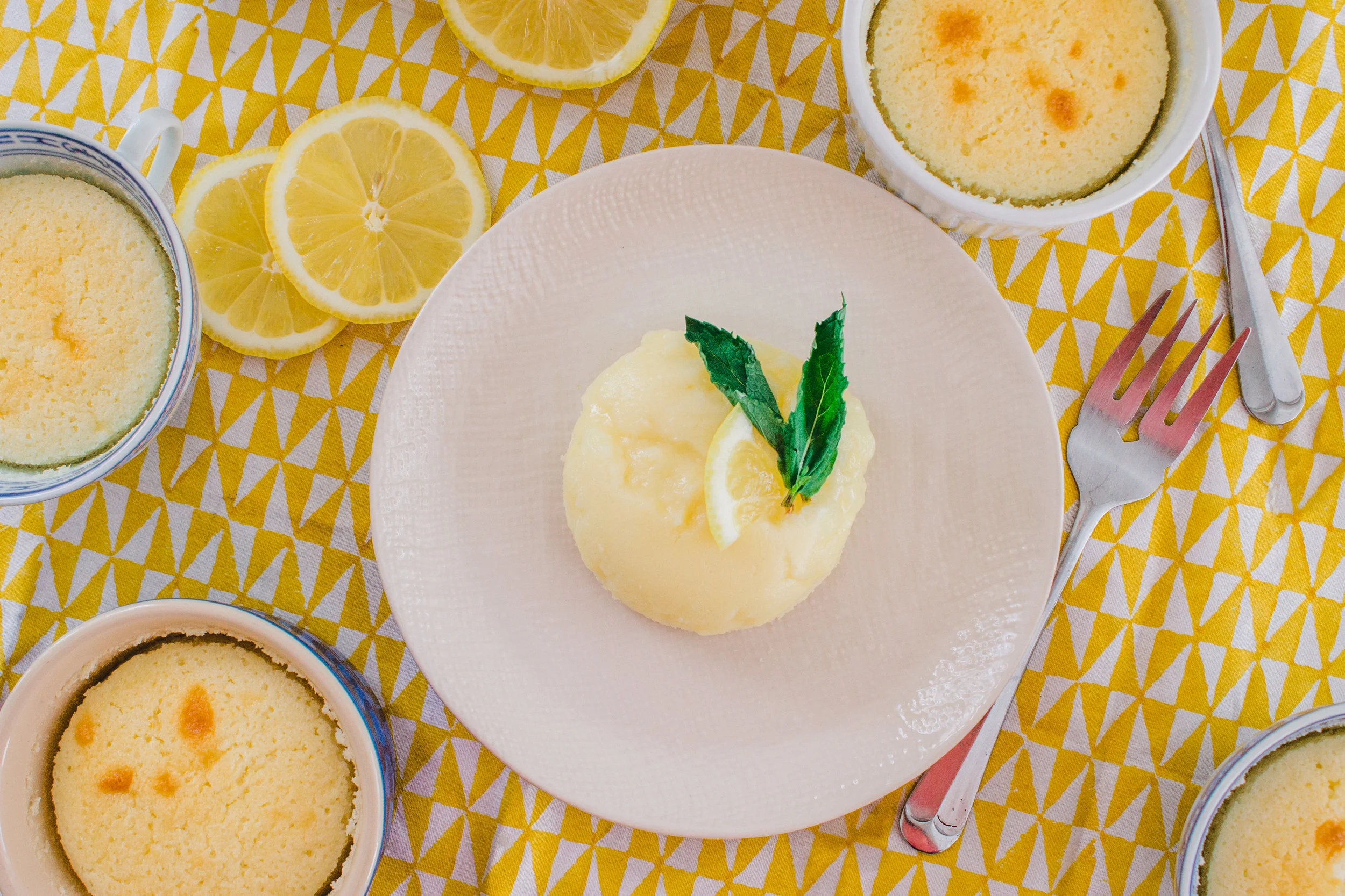 Magic Lemon Pudding Cakes | Southern Kitchen