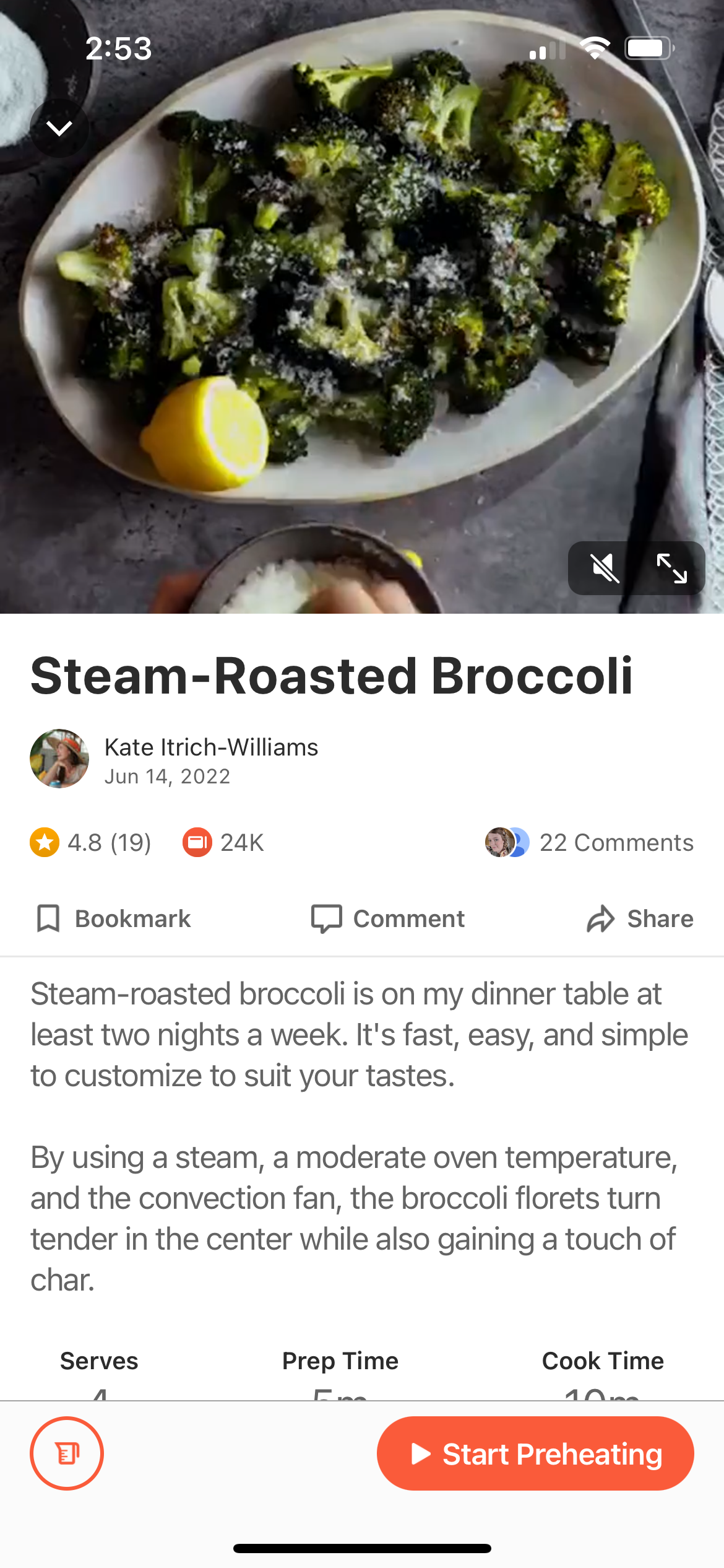   Why the Recipe Works: Steam-Roasted Broccoli (Anova)  