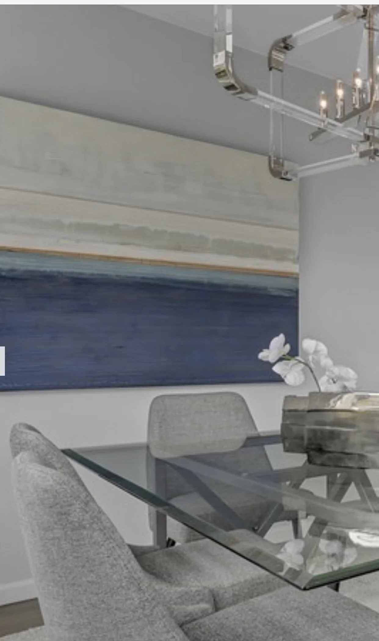 Painting featured in Mill Valley home