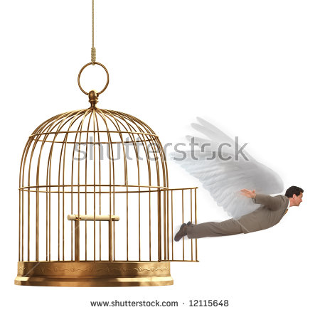 stock-photo-a-man-in-a-suit-flying-out-of-an-open-brass-birdcage-on-a-white-background-12115648.jpg