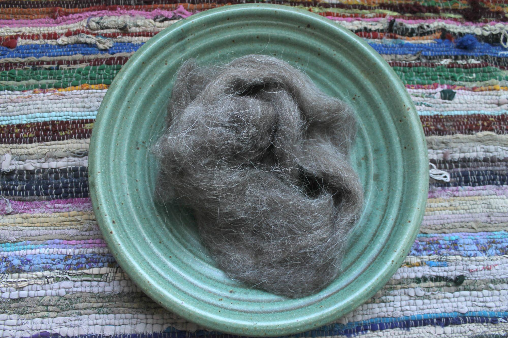 Navajo-Churro and Shetland Blended Roving