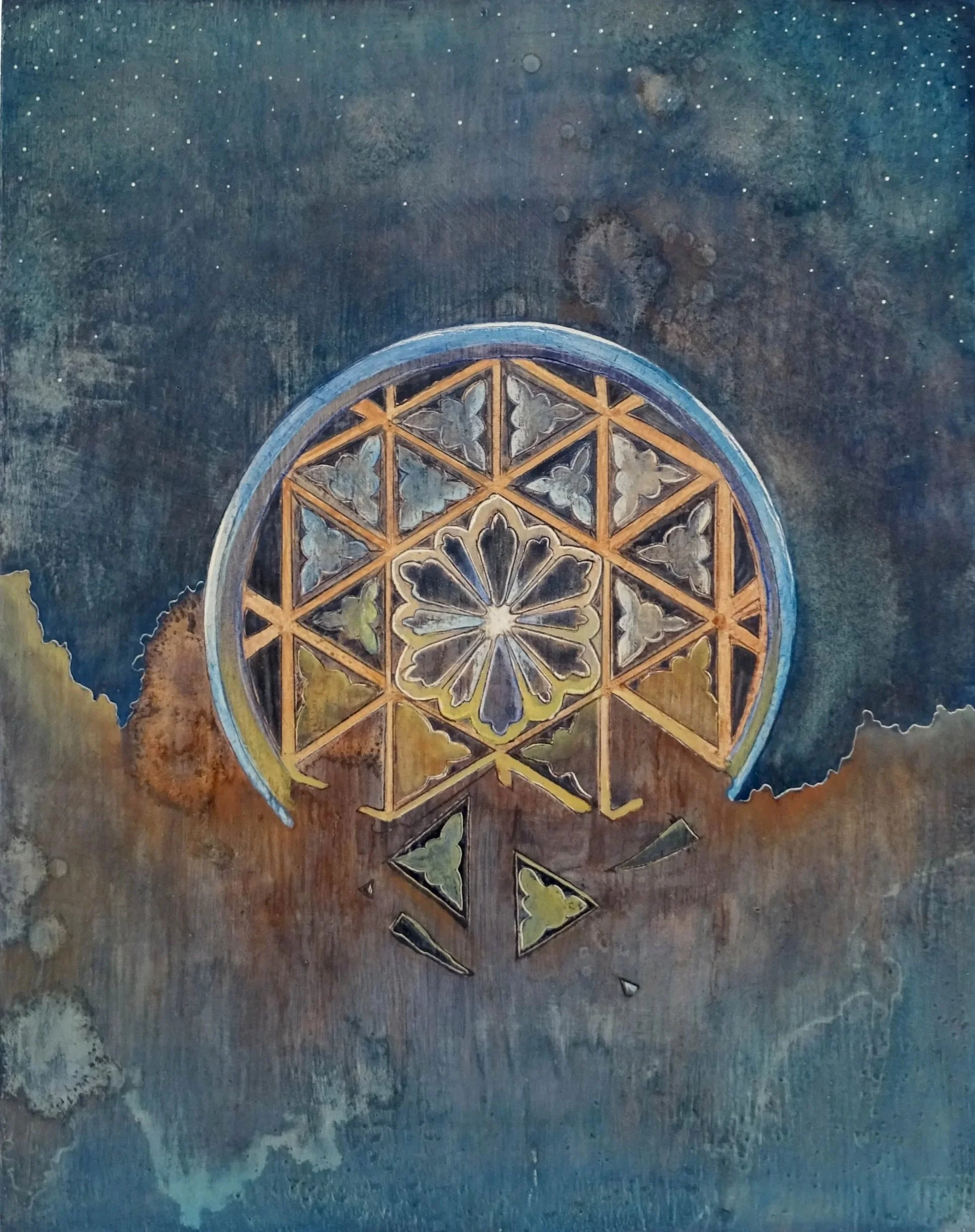  ‘Faith’  oil on panel  14 x 11 inches / 35 x 28 cm  2022   £320  