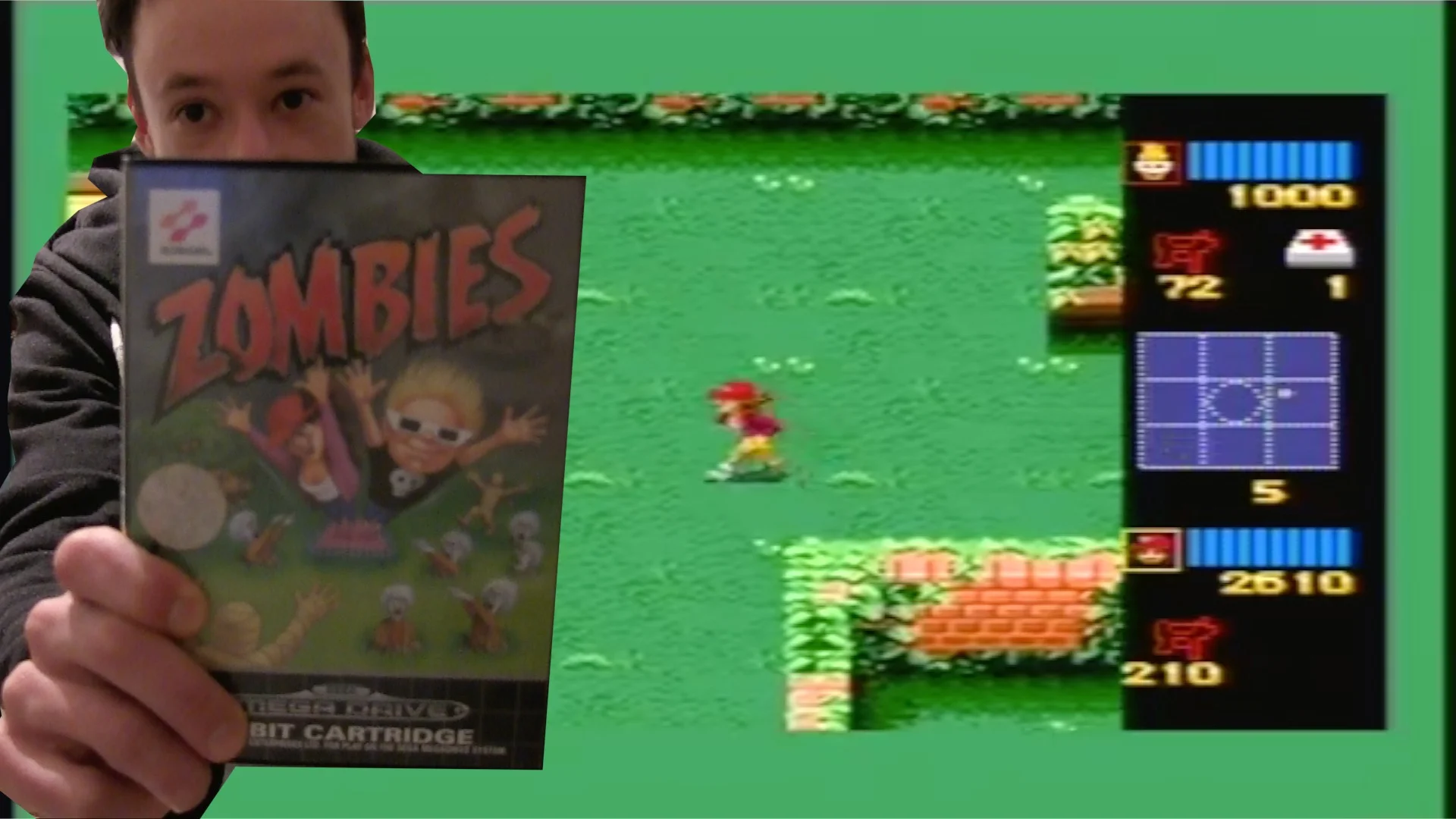 Zombie Week: We play through the first level of Zombies! on SEGA megadrive