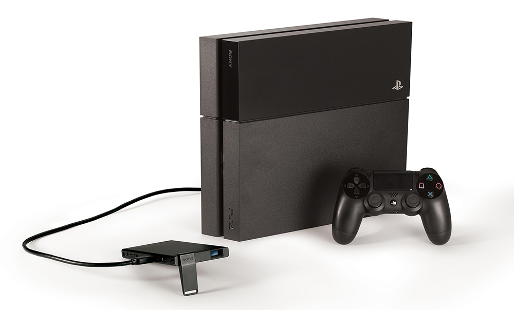 Sony Announce Laser Projector for Playstation 4