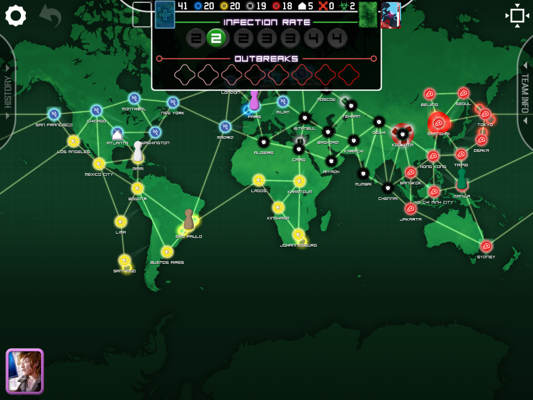 We look at Pandemic iOS | On Board Processing