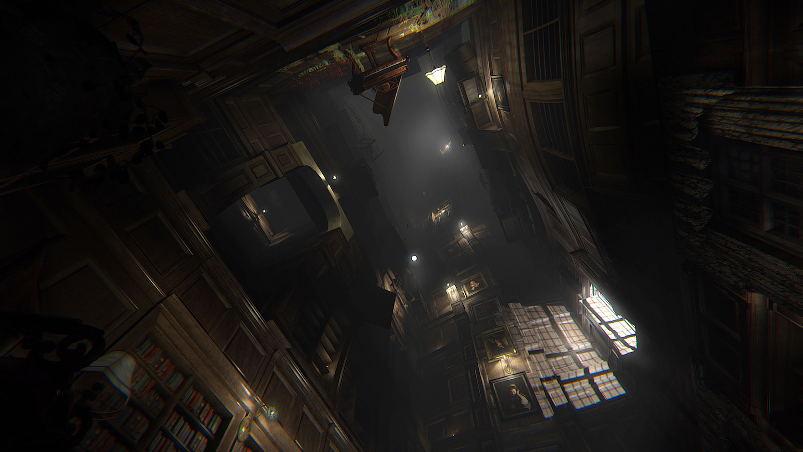 You can never trust what you see within the mansion...