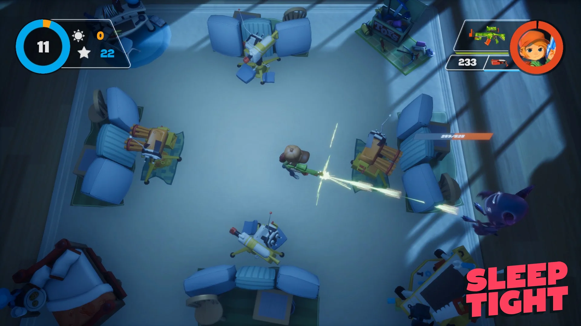 AAA, Hollywood Vets Announce Indie Nintendo Switch, PC Shooter 'SleepTight'