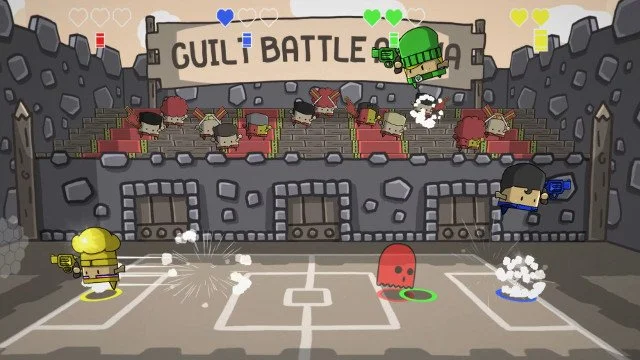 Guilt Battle Arena (Switch) - Let's Play - 3 Players!