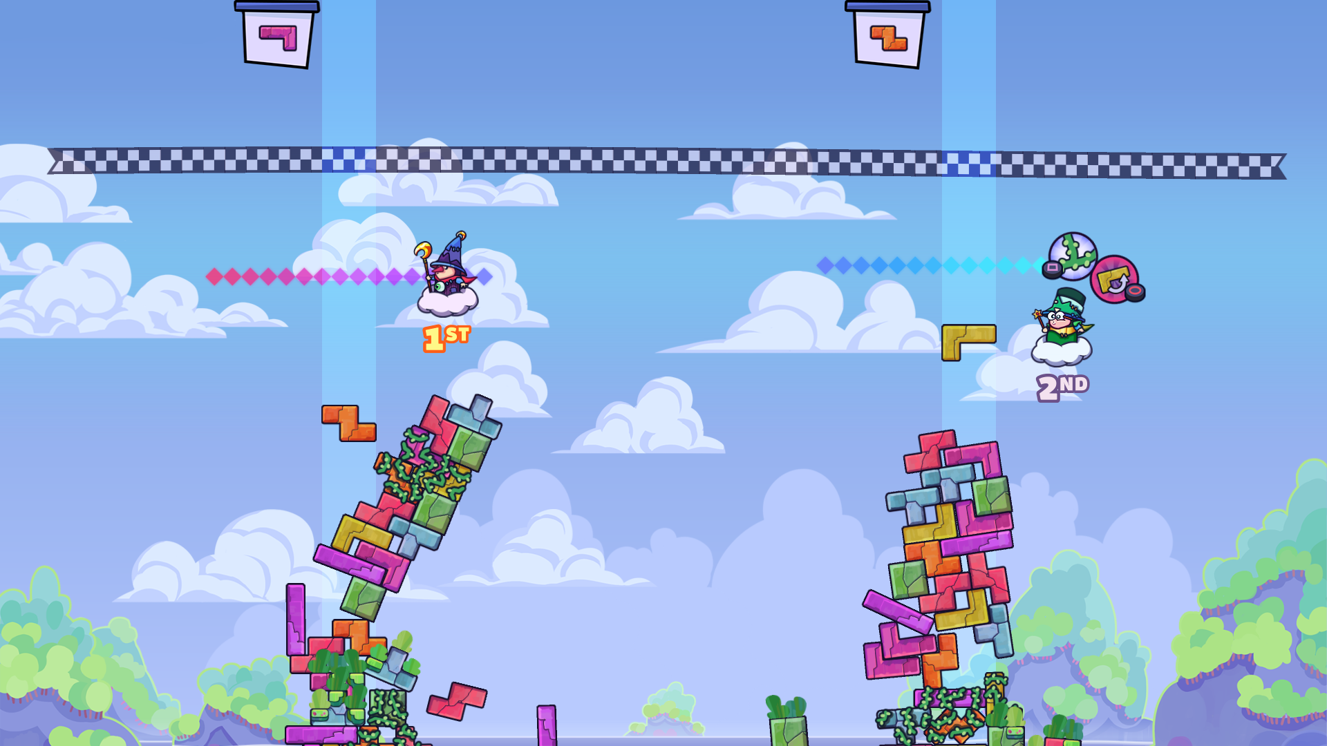 Tom Plays Tricky Towers (PS4)