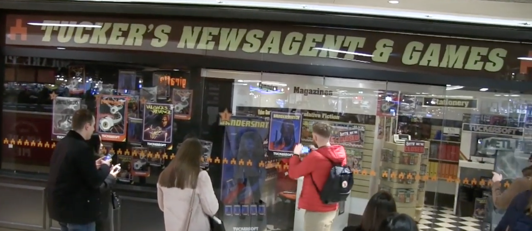Tuckers Newsagent & Games | Black Mirror Bandersnatch Birmingham Shop Tour