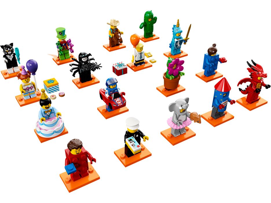 LEGO Minifigures Series 18 Party Edition Uboxing