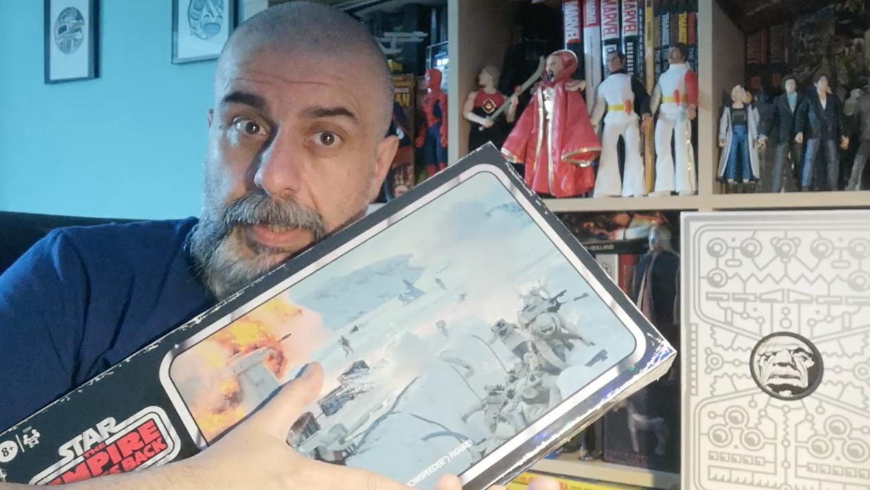 Star Wars - Empire Strikes Back 40th Anniversary figures and Hoth Ice Planet Game! | Bruno's Boxes