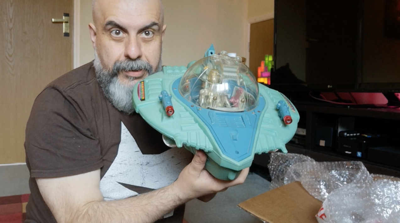 Vintage Cyborg Action Figure and Cybo-Invader and Cybo-Interceptor Unboxing! | Bruno's Boxes