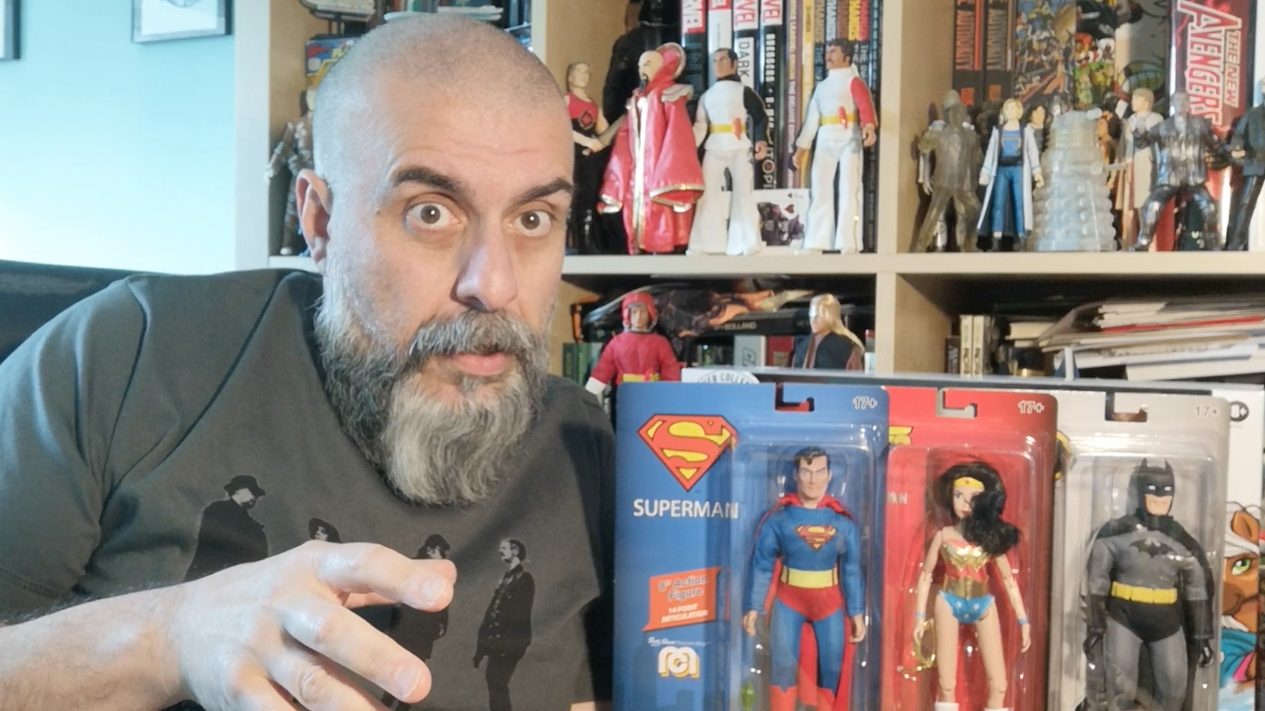 New DC Mego - Batman, Wonder Woman and Superman! | Bruno's Boxes
