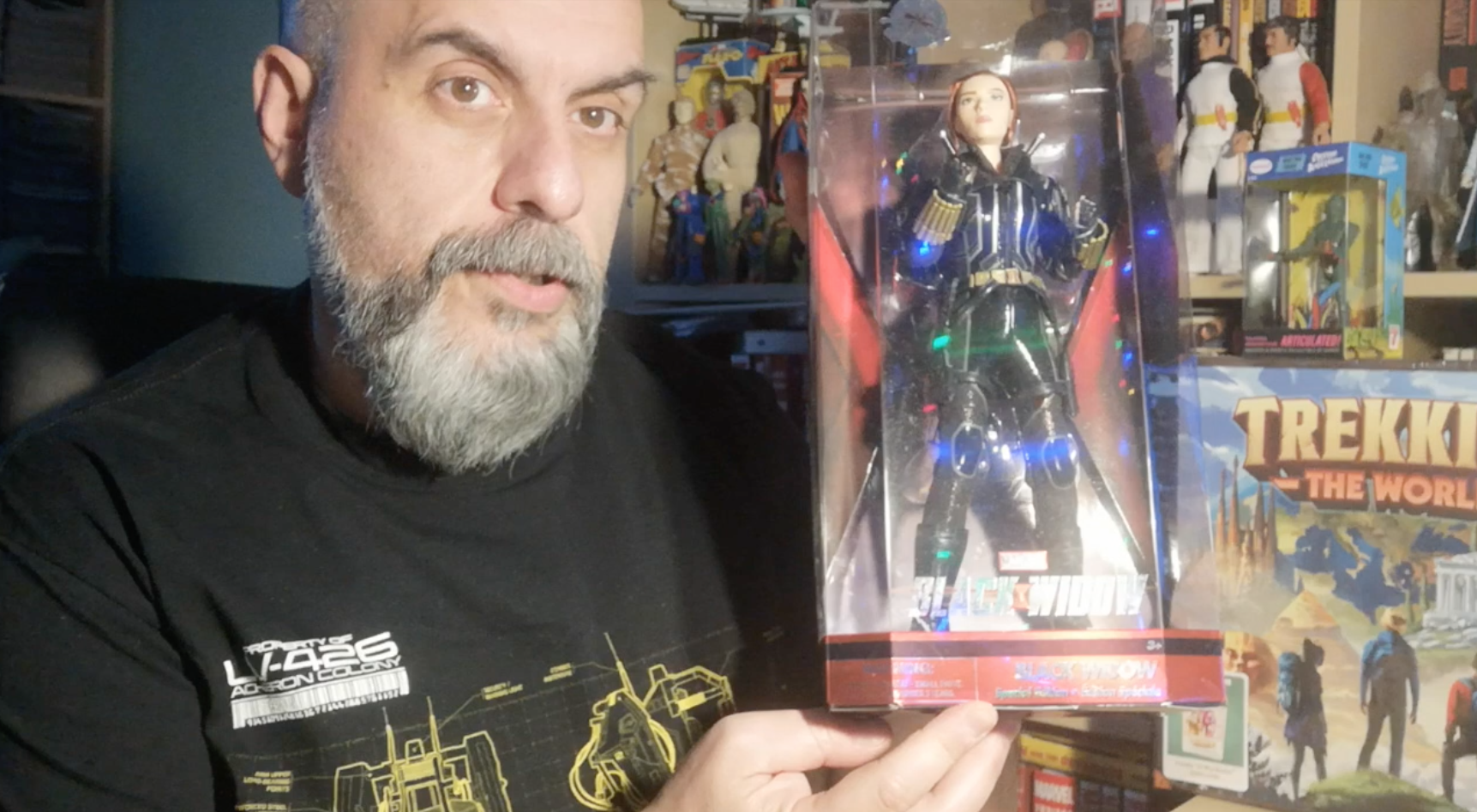 Disney Store Exclusive Black Widow figure Unboxing! | Bruno's Boxes