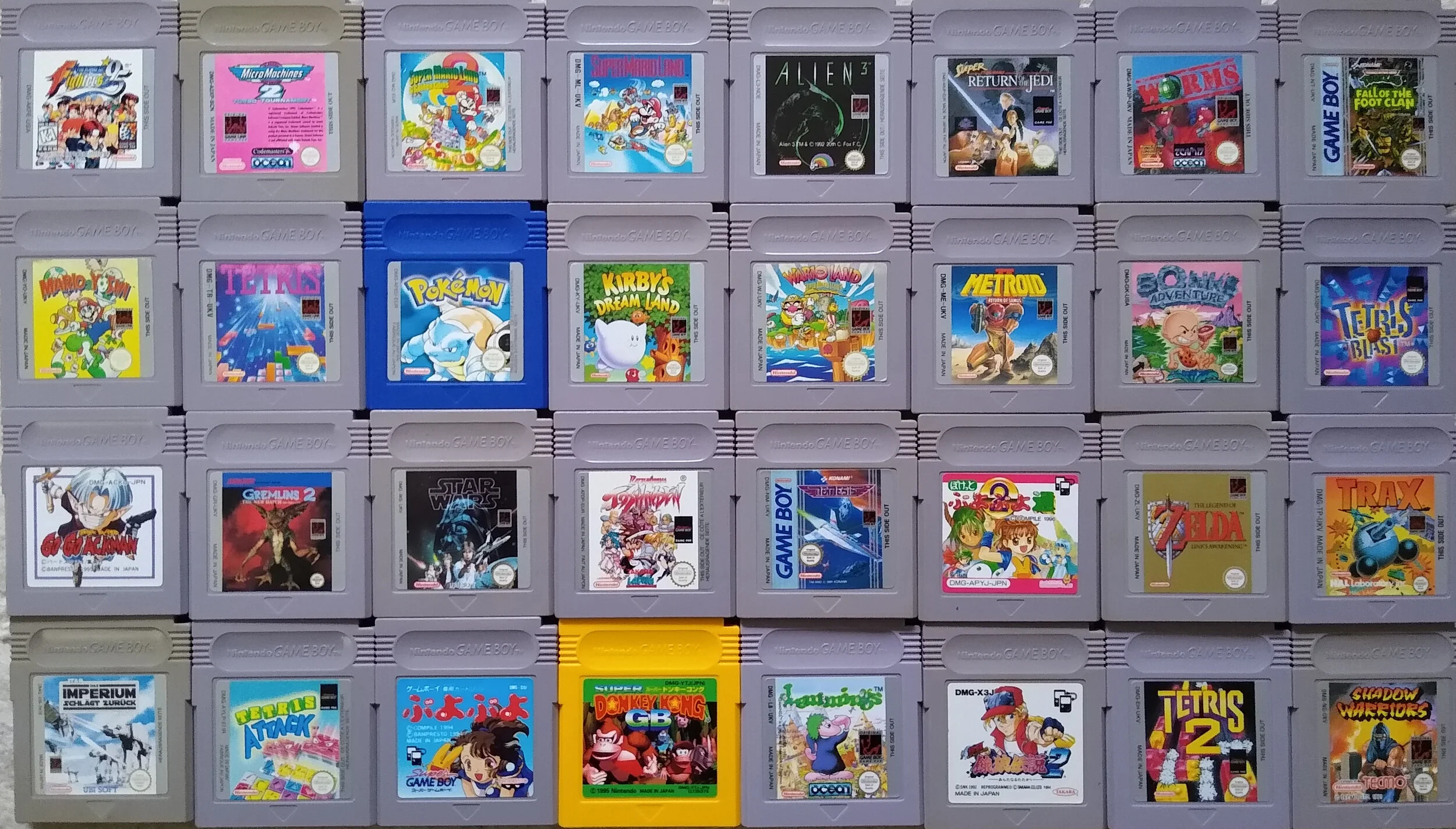 Tom's Game Boy Collection