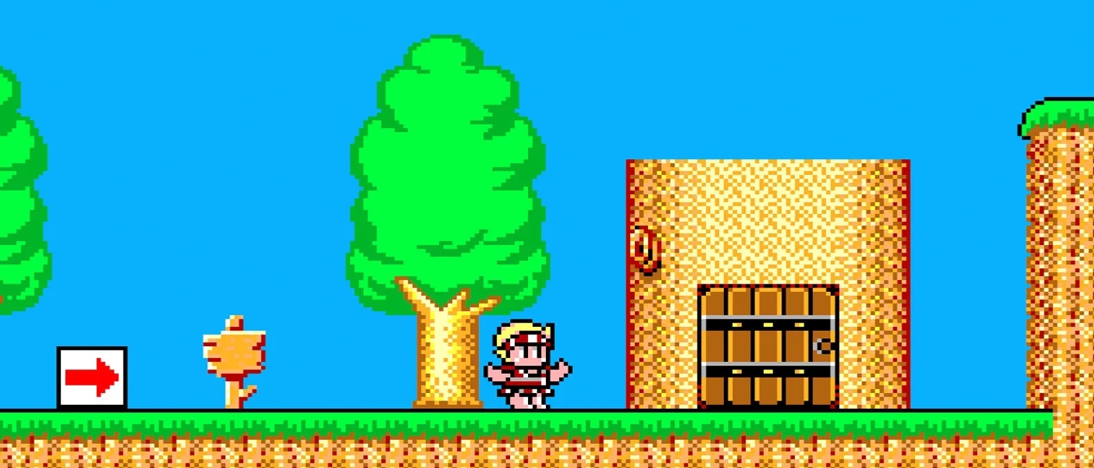 Tom Plays Wonder Boy in Monster Land (Master System)