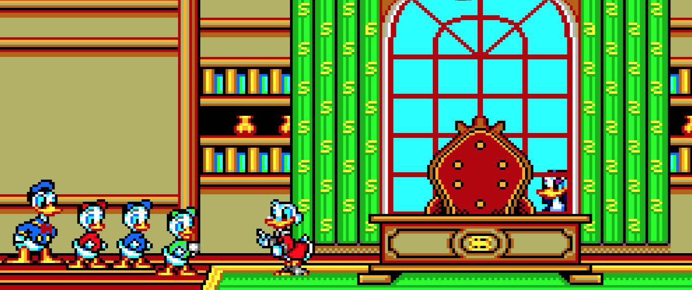 Tom Plays The Lucky Dime Caper Starring Donald Duck (Master System)