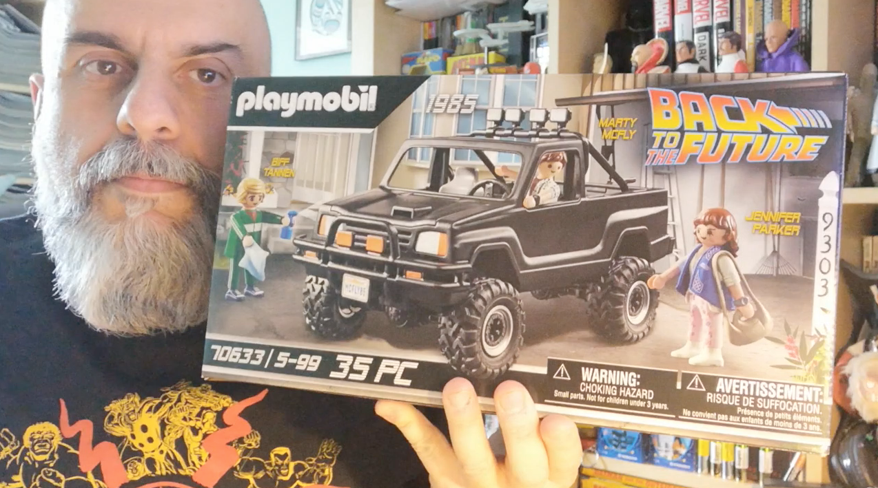Playmobil - Back to the Future - Marty's Pick-up Truck and Hoverboard Chase Unboxing! | Bruno's Boxes