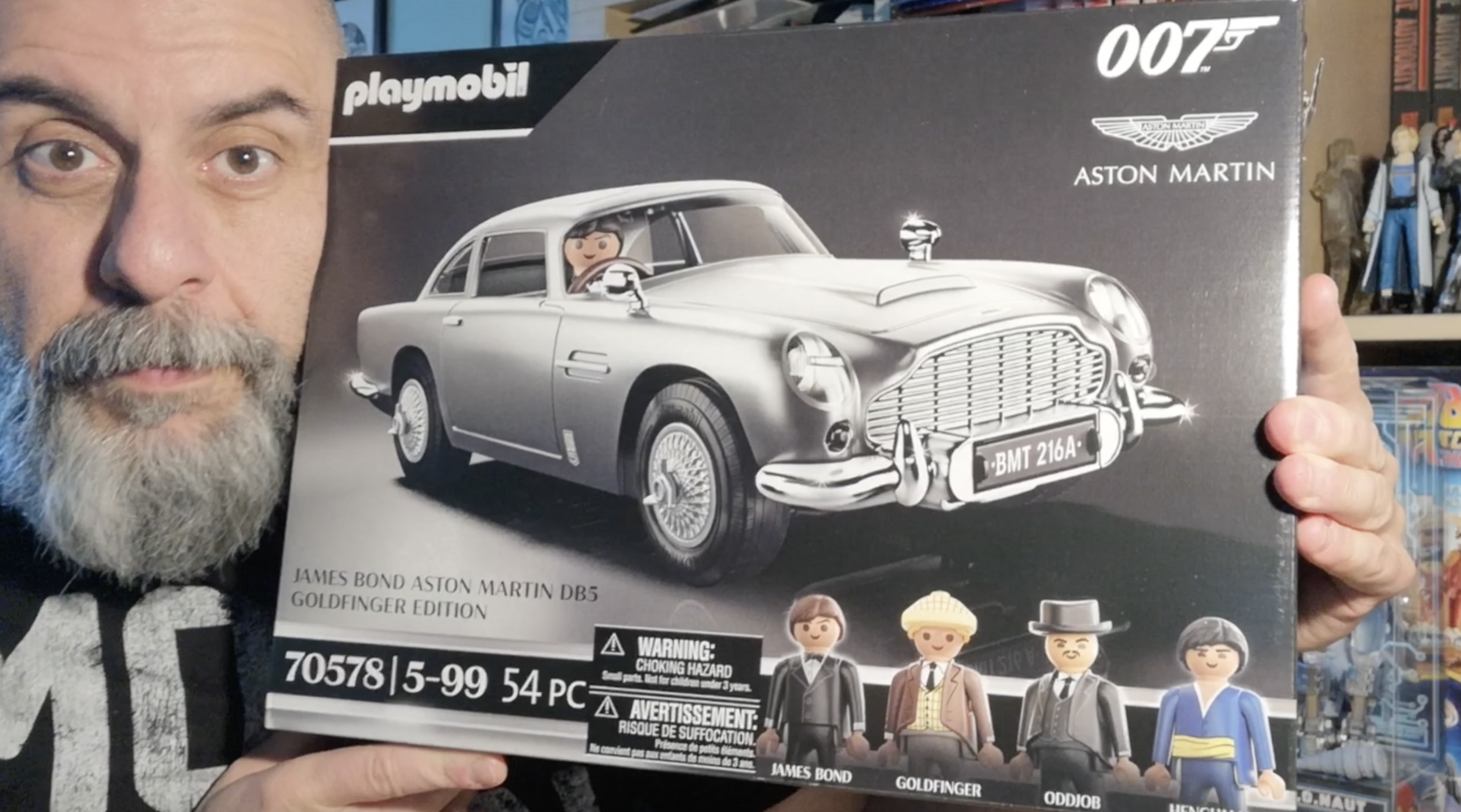 Playmobil - 70578 James Bond Aston Martin DB5 - Goldfinger Edition Unboxing! | Bruno's Boxes