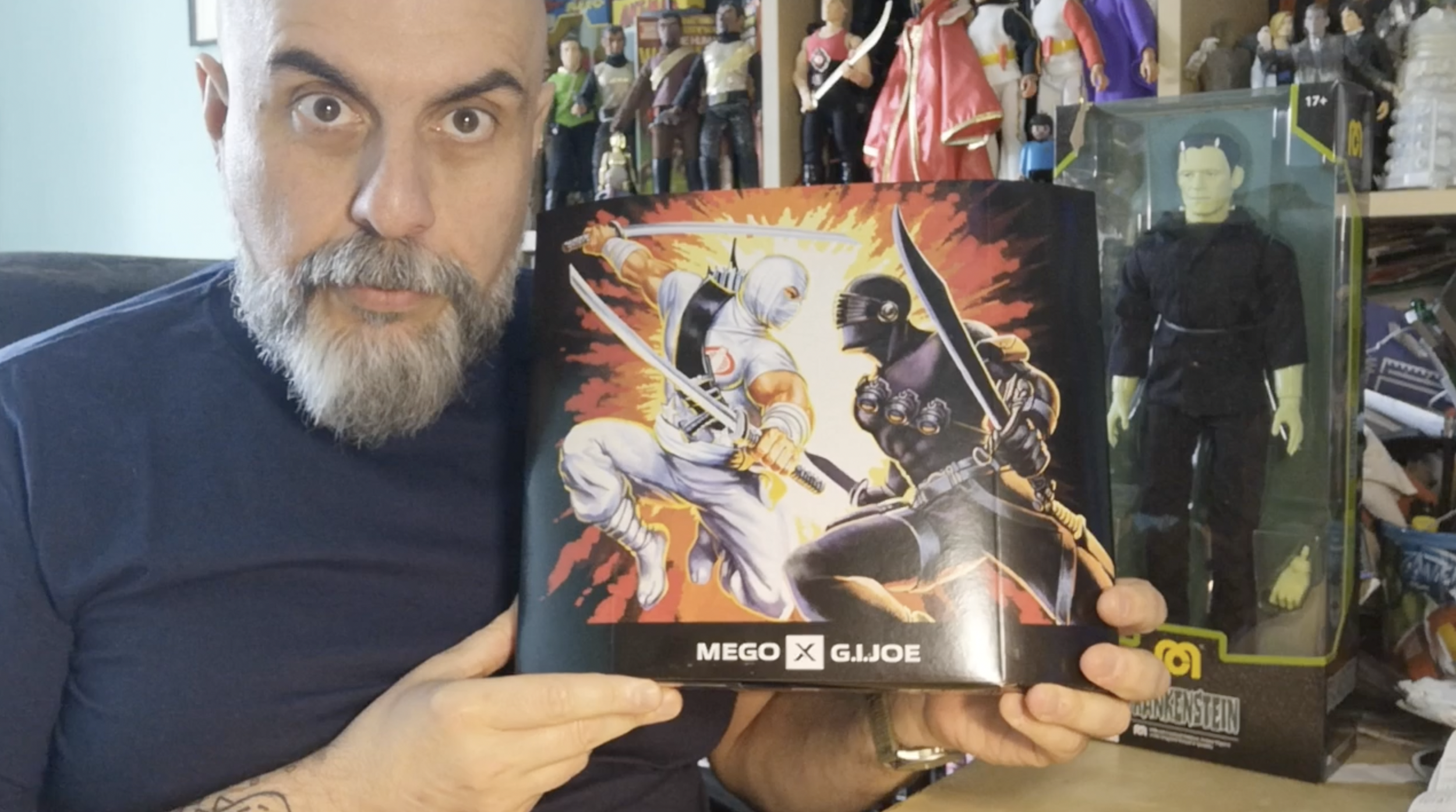 G.I. Joe x Mego Ninja Rivals Snake Eyes &amp; Storm Shadow 2-Pack Unboxing! | Bruno's Boxes