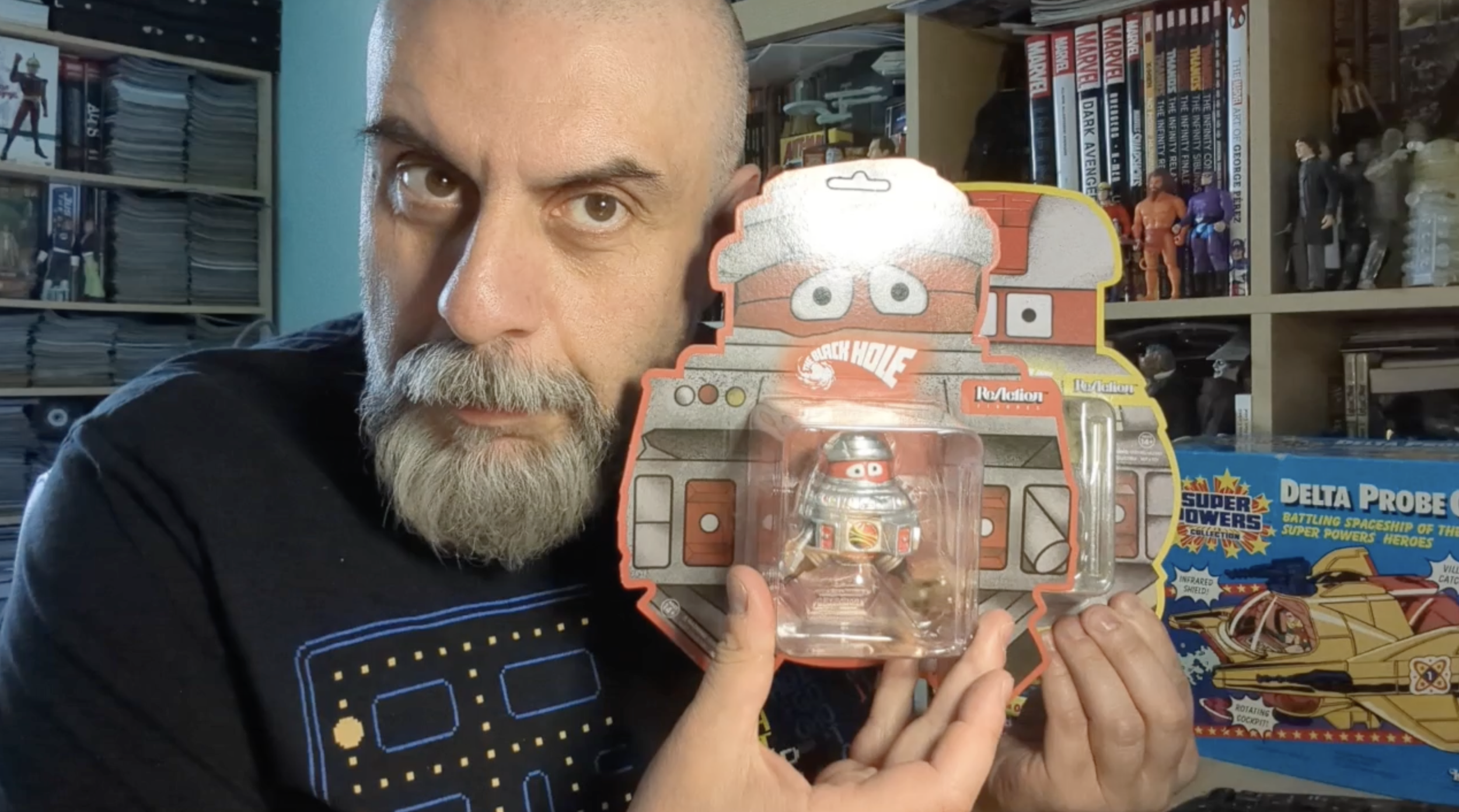 Super7 ReAction - The Black Hole - Maximillian, Vincent &amp; Old Bob figures unboxing! | Bruno's Boxes