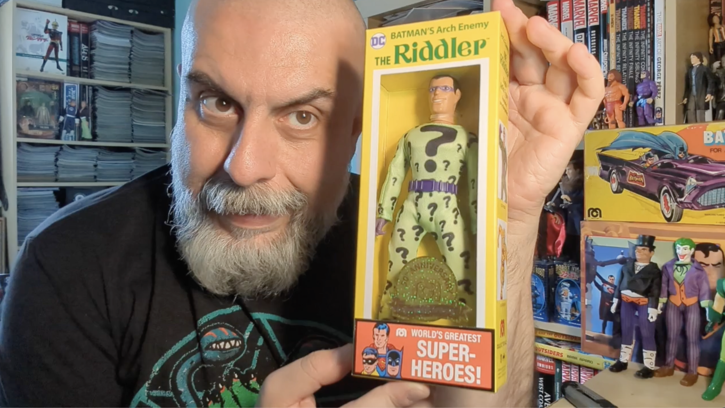 Mego - 50th Anniversary - Super Foes and Green Arrow Figures Unboxing! | Bruno's Boxes