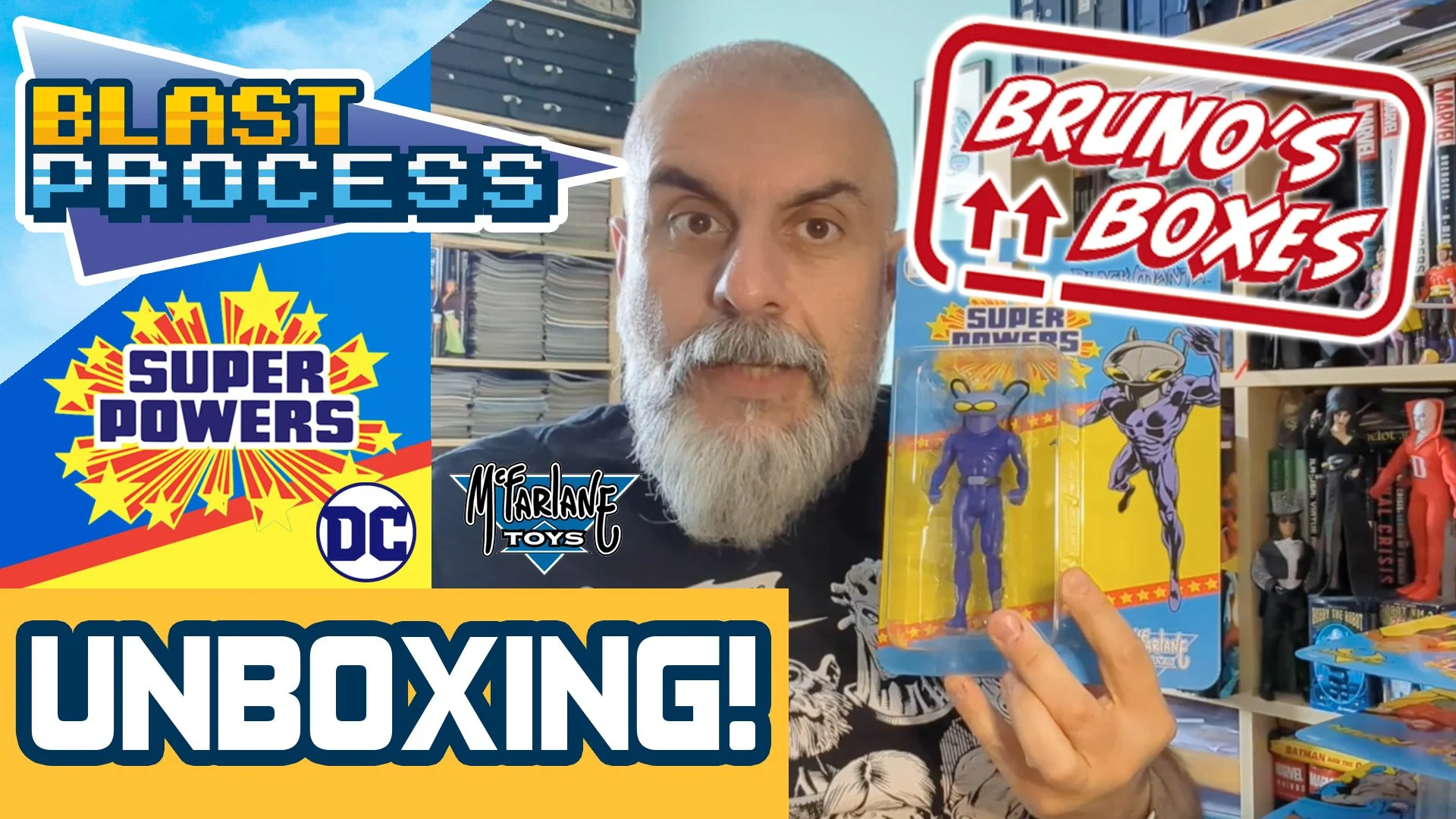 McFarlane Toys - DC Super Powers Wave 4 - Action Figures Unboxing! | Bruno's Boxes