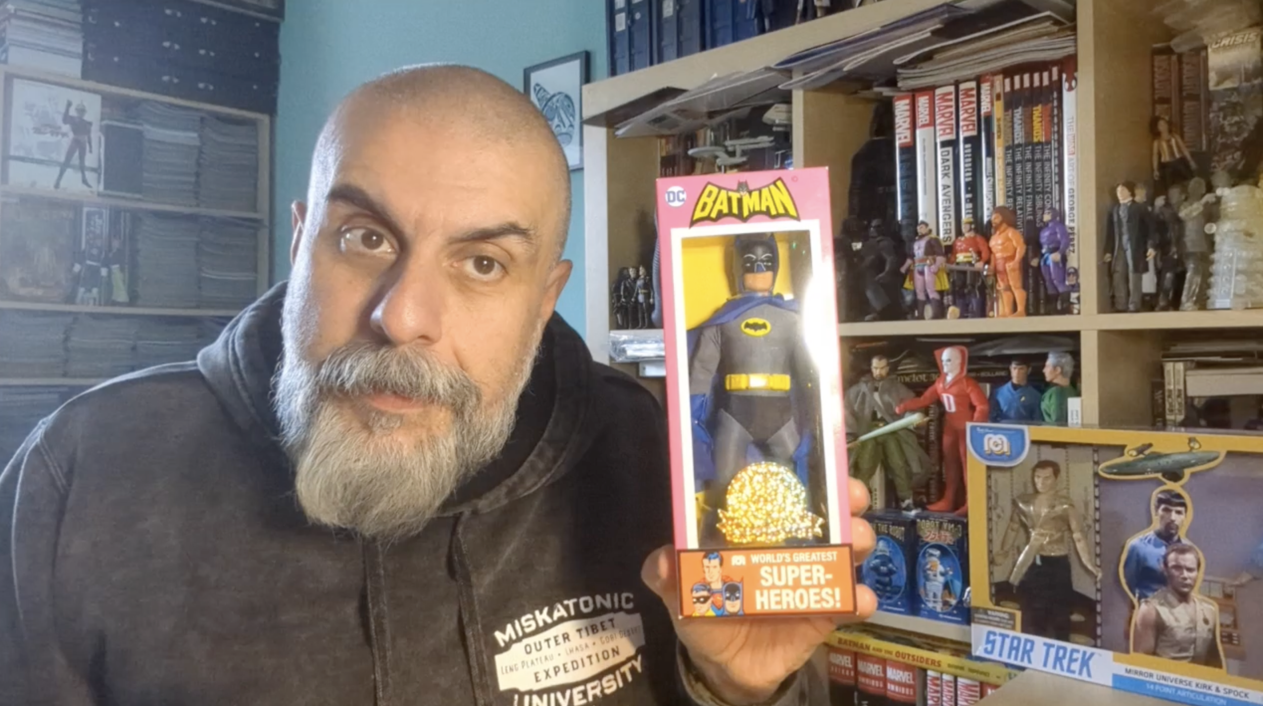 Mego - 50th Anniversary - Batman, Robin and Superman exclusives Unboxing! | Bruno's Boxes
