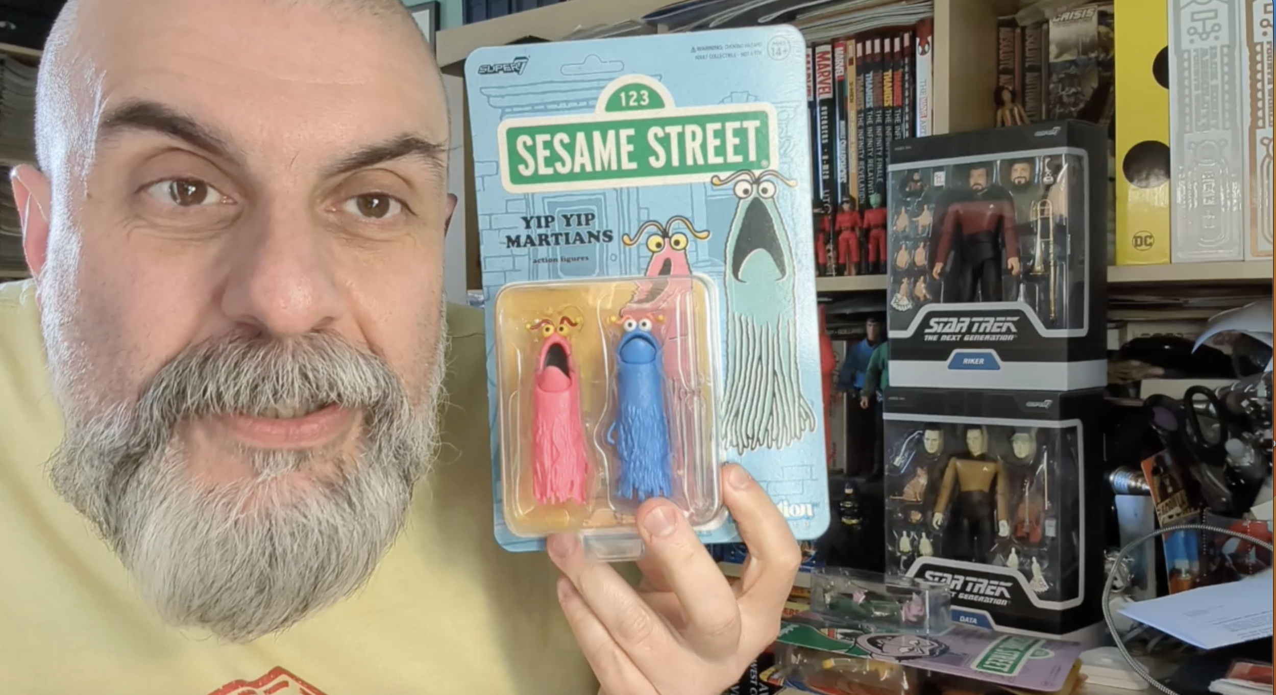 Super7 Reaction - Sesame Street figures Wave 1 - Unboxing! | Bruno's Boxes