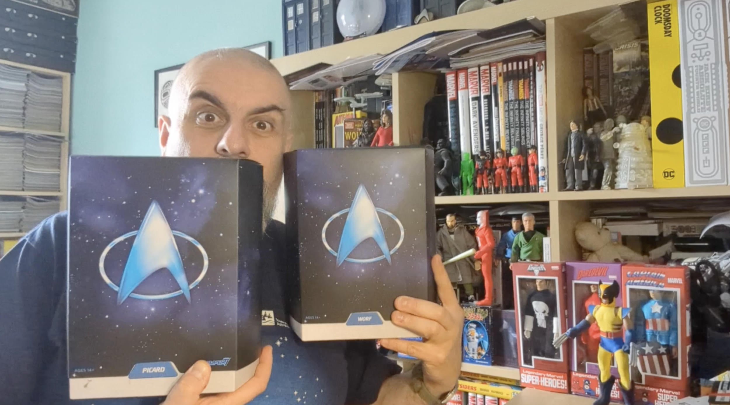 Super7 Ultimates - Star Trek: TNG figures Wave 2 - Unboxing! | Bruno's Boxes