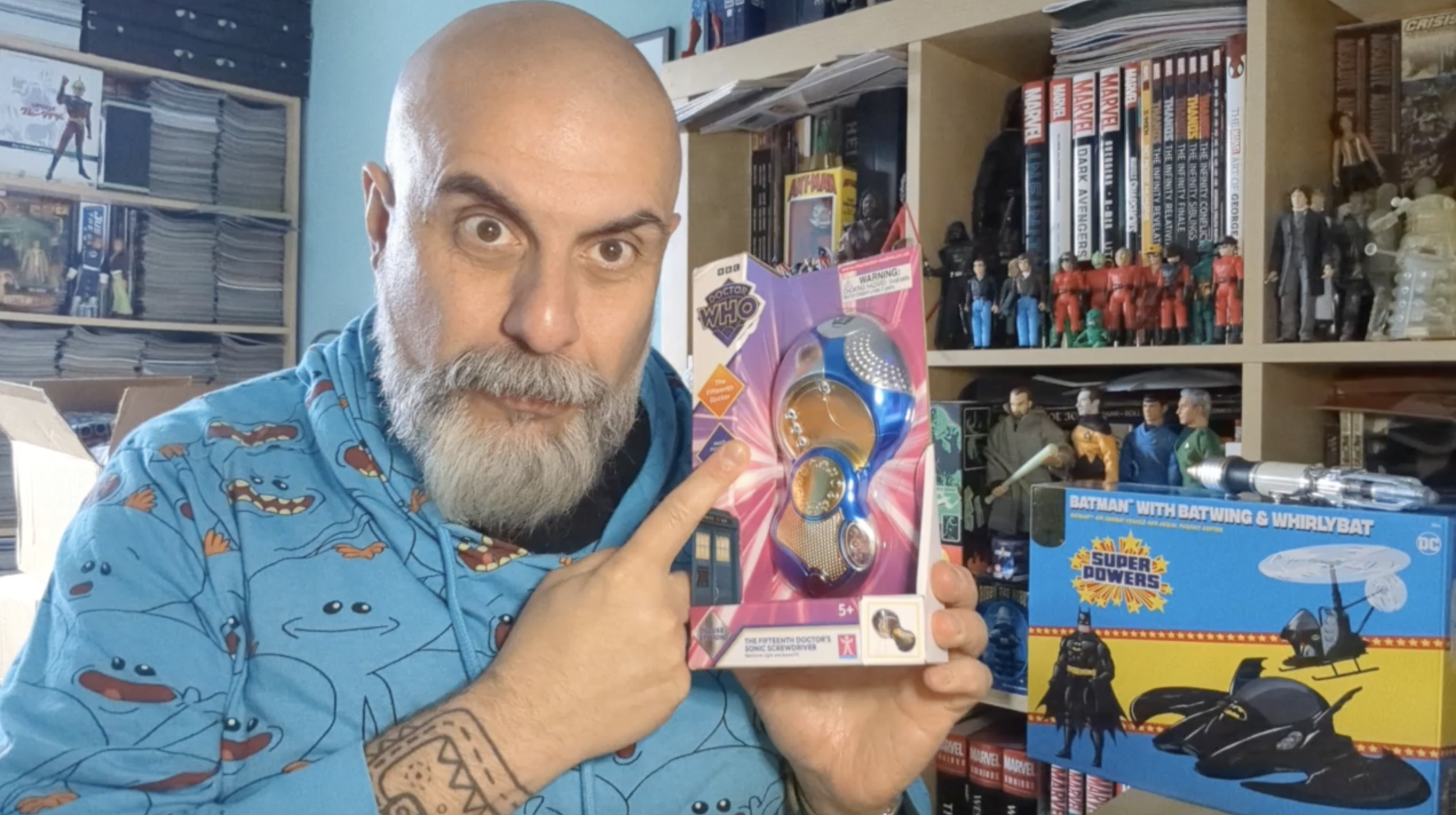 Character Options - Doctor Who - 15th Doctor's Sonic Screwdriver Deluxe Unboxing | Bruno's Boxes