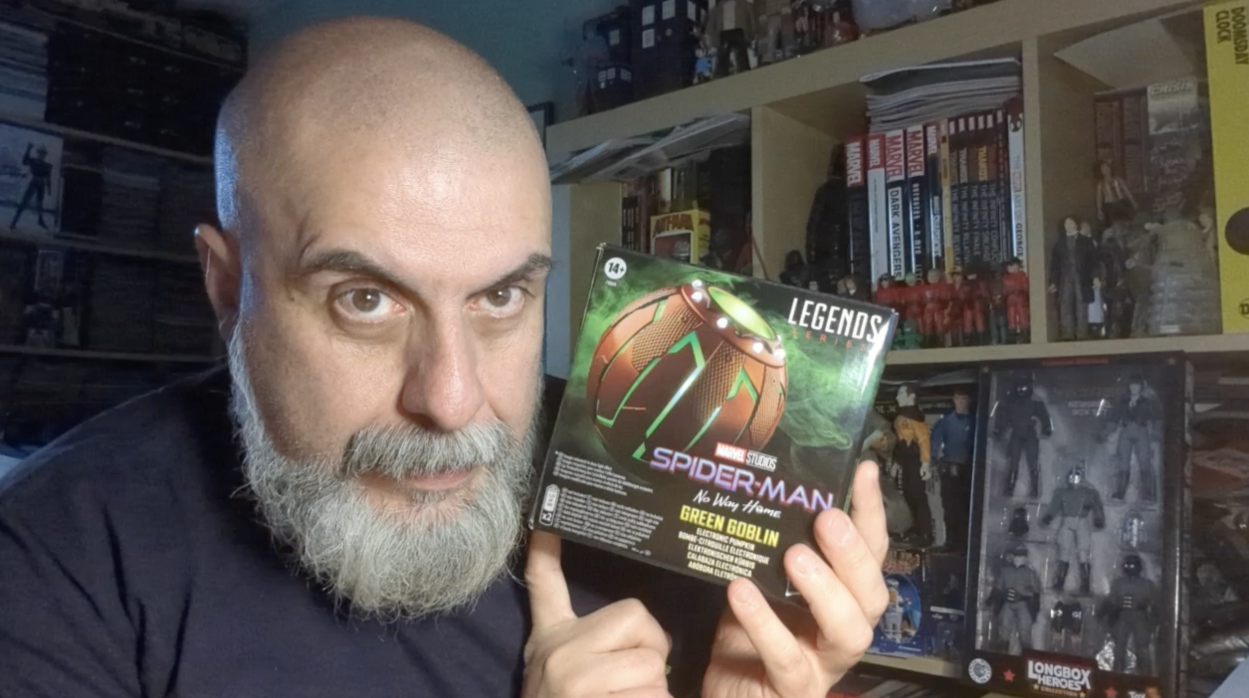 Marvel Legends Series - Green Goblin Electronic Pumpkin Unboxing! | Bruno's Boxes